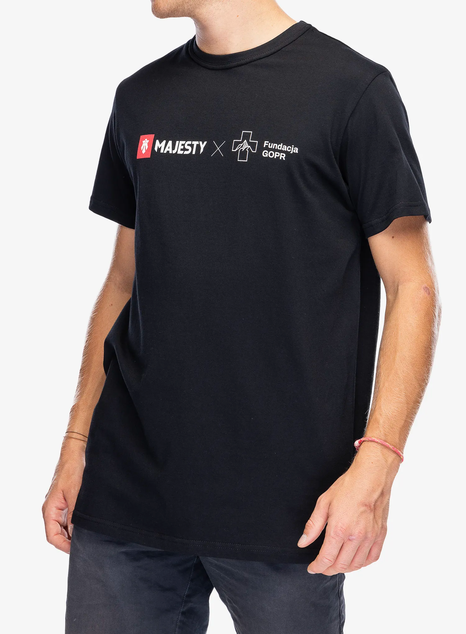 Tričko Majesty Fundacja GOPR Ratownik T-shirt  - black