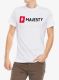 Bavlněné tričko Majesty Logo T-shirt - white