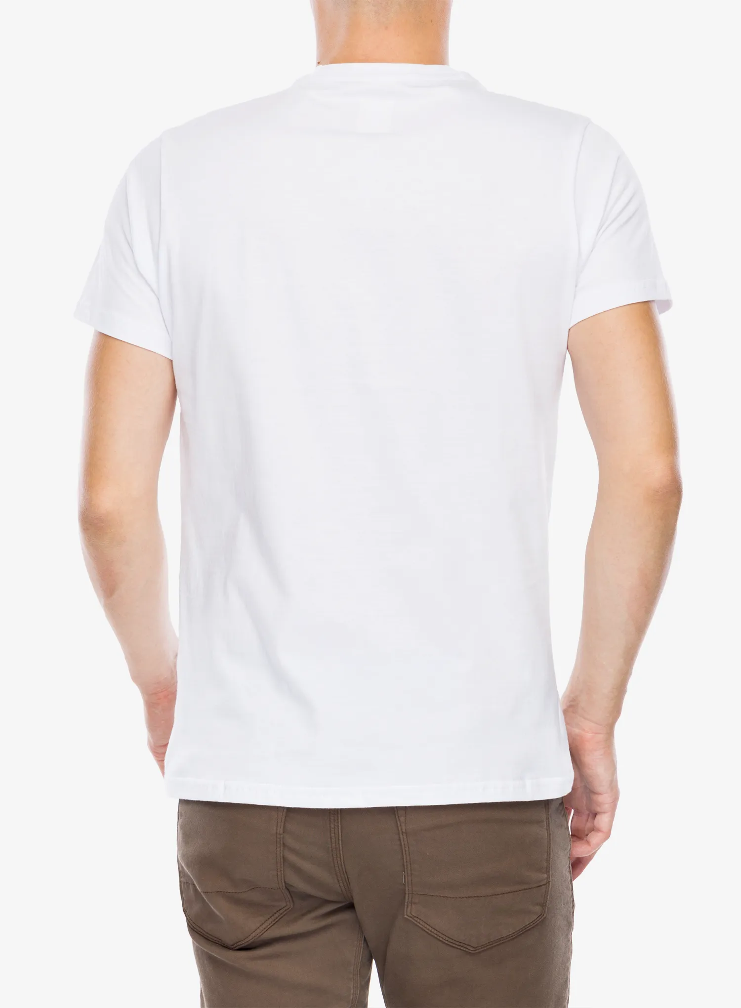 Bavlněné tričko Majesty Logo T-shirt - white