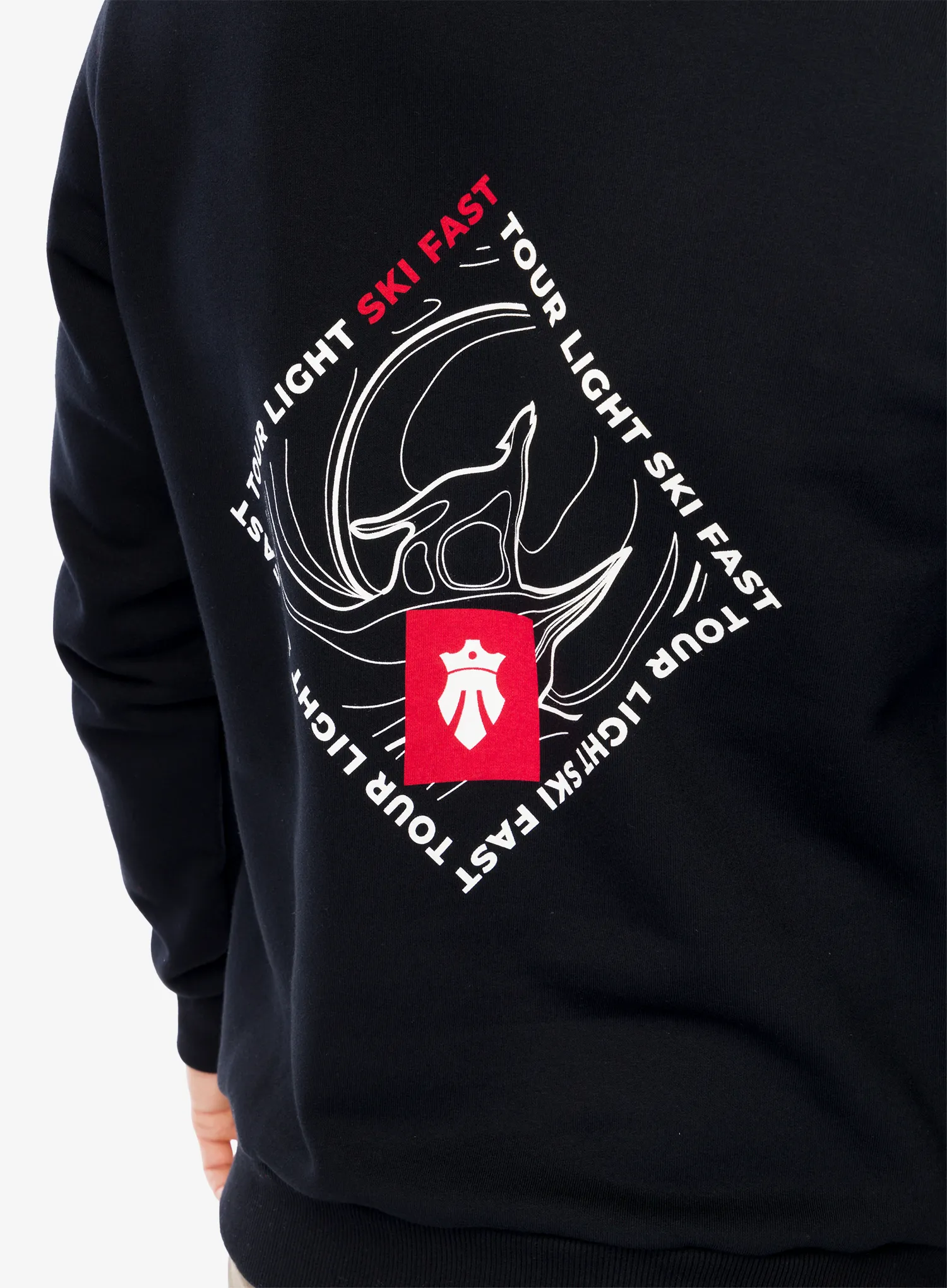 Mikina Majesty Ski Fast Classic Hoodie - black