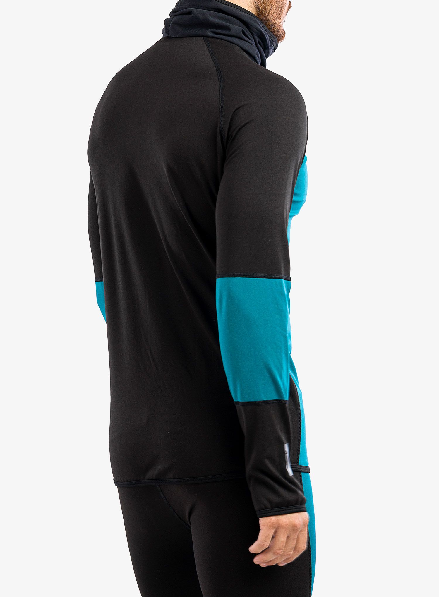 Termální mikina Majesty Surface Base Layer Top - blk/green