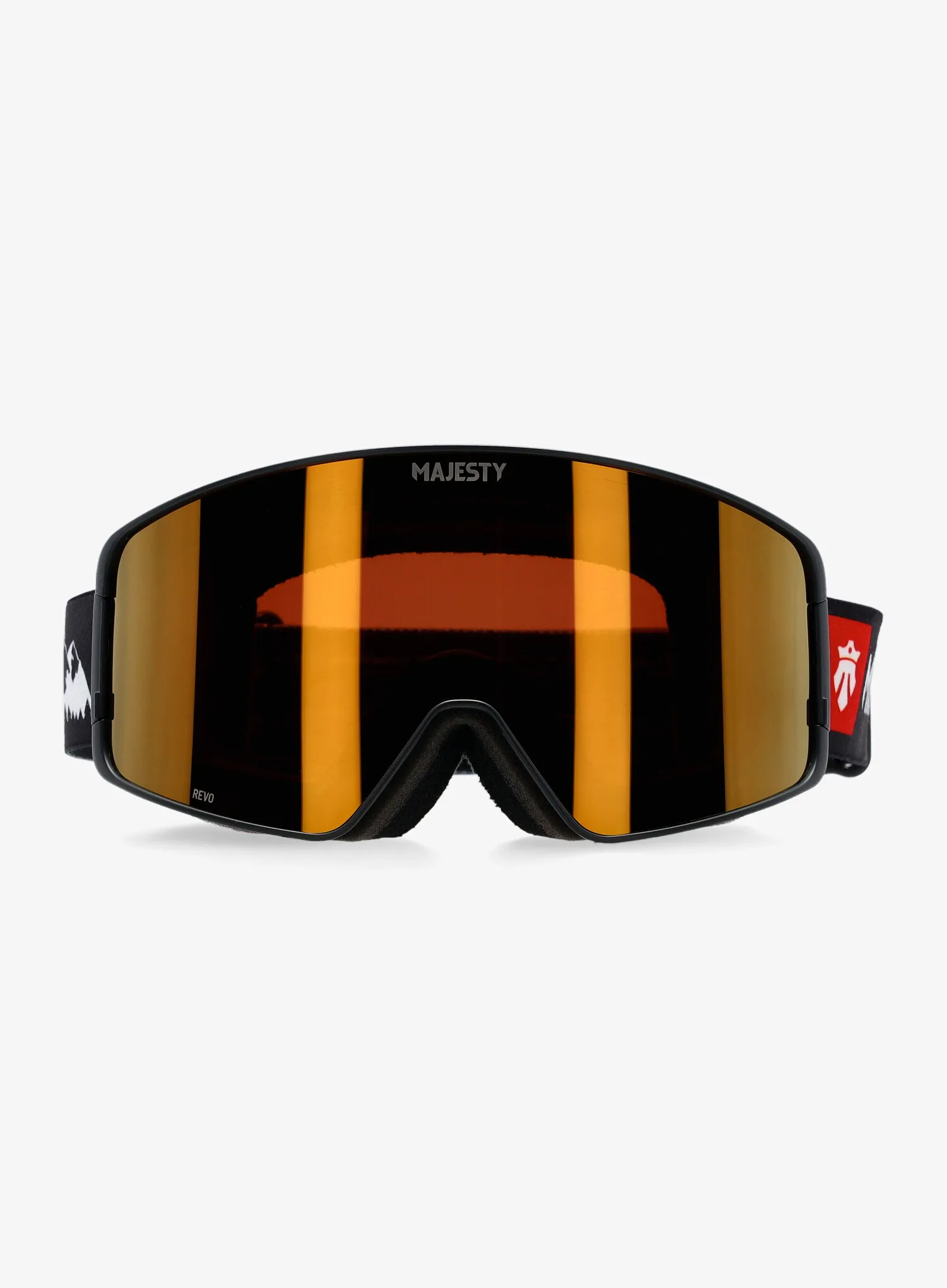 Lyžařské brýle Majesty Transition Snow Goggles - black/citrine/gold