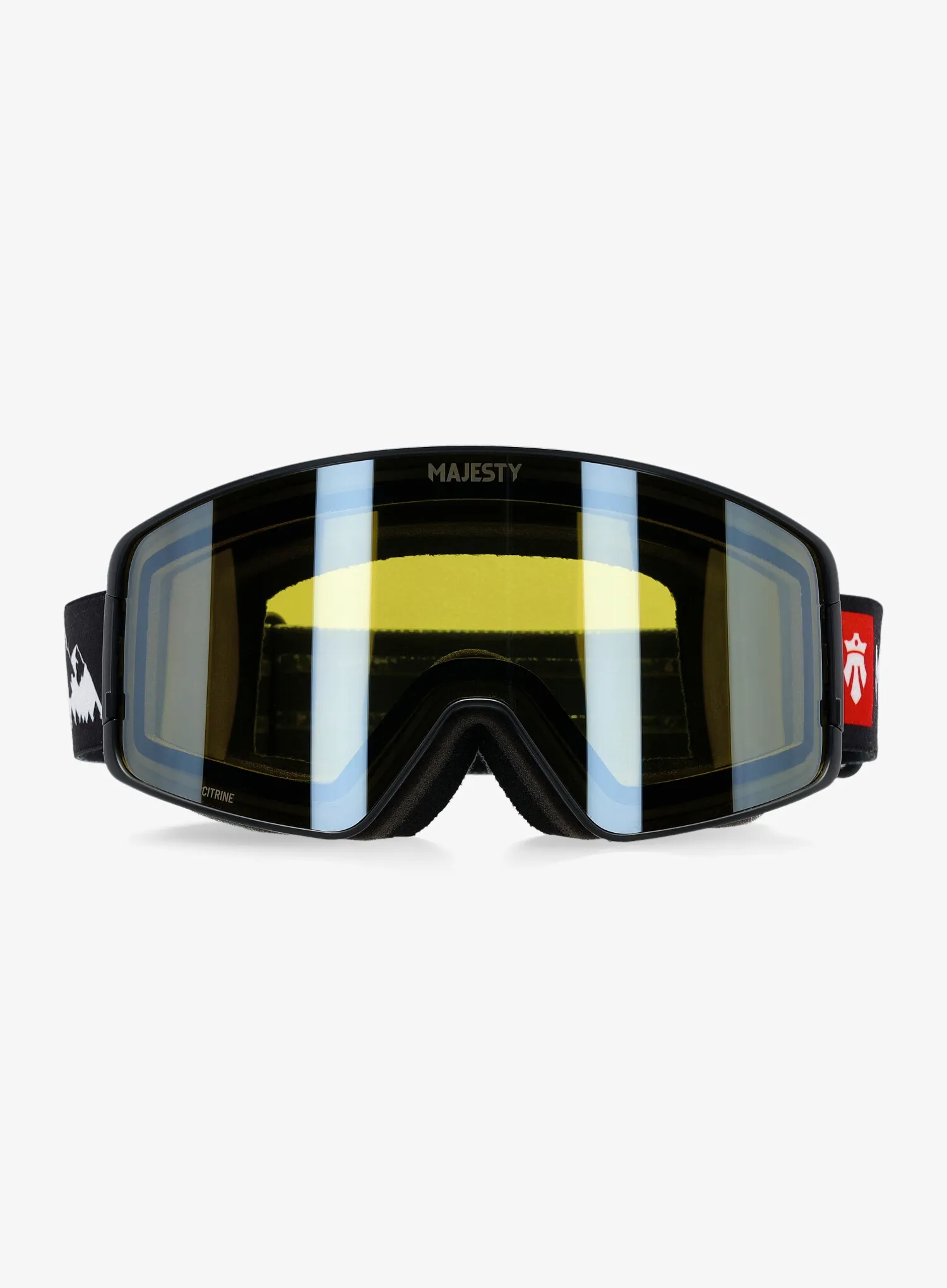 Lyžařské brýle Majesty Transition Snow Goggles - black/citrine/gold
