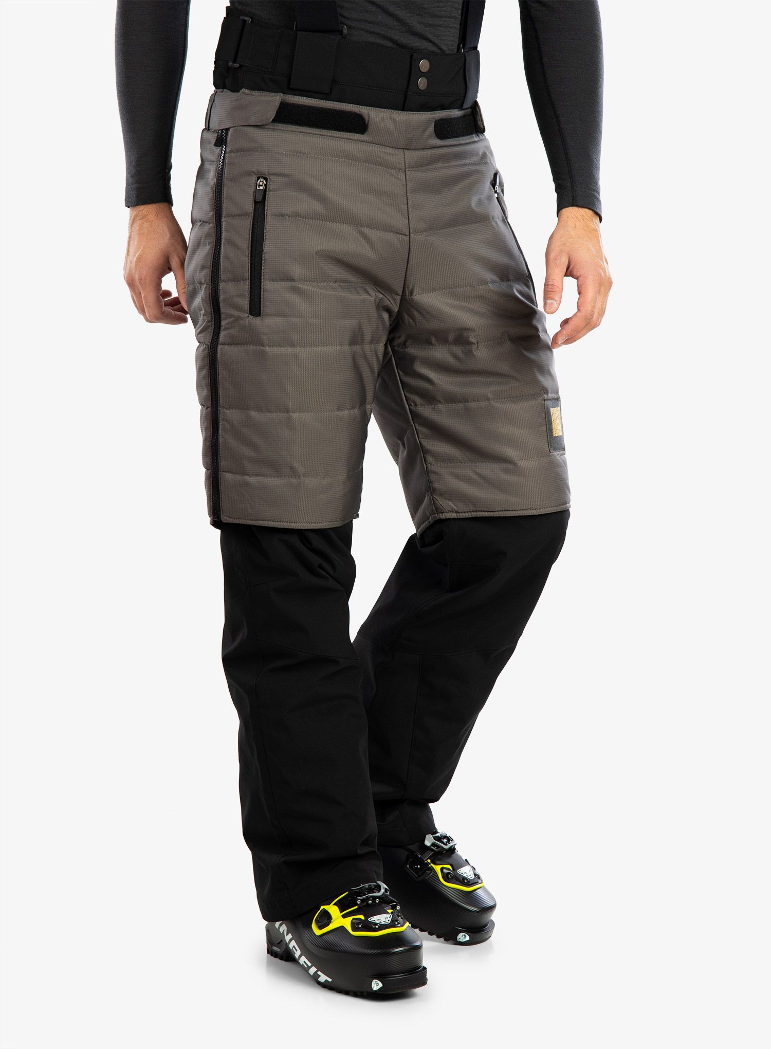 Zateplené kraťasy Majesty Heatshield Insulated Shorts - grey