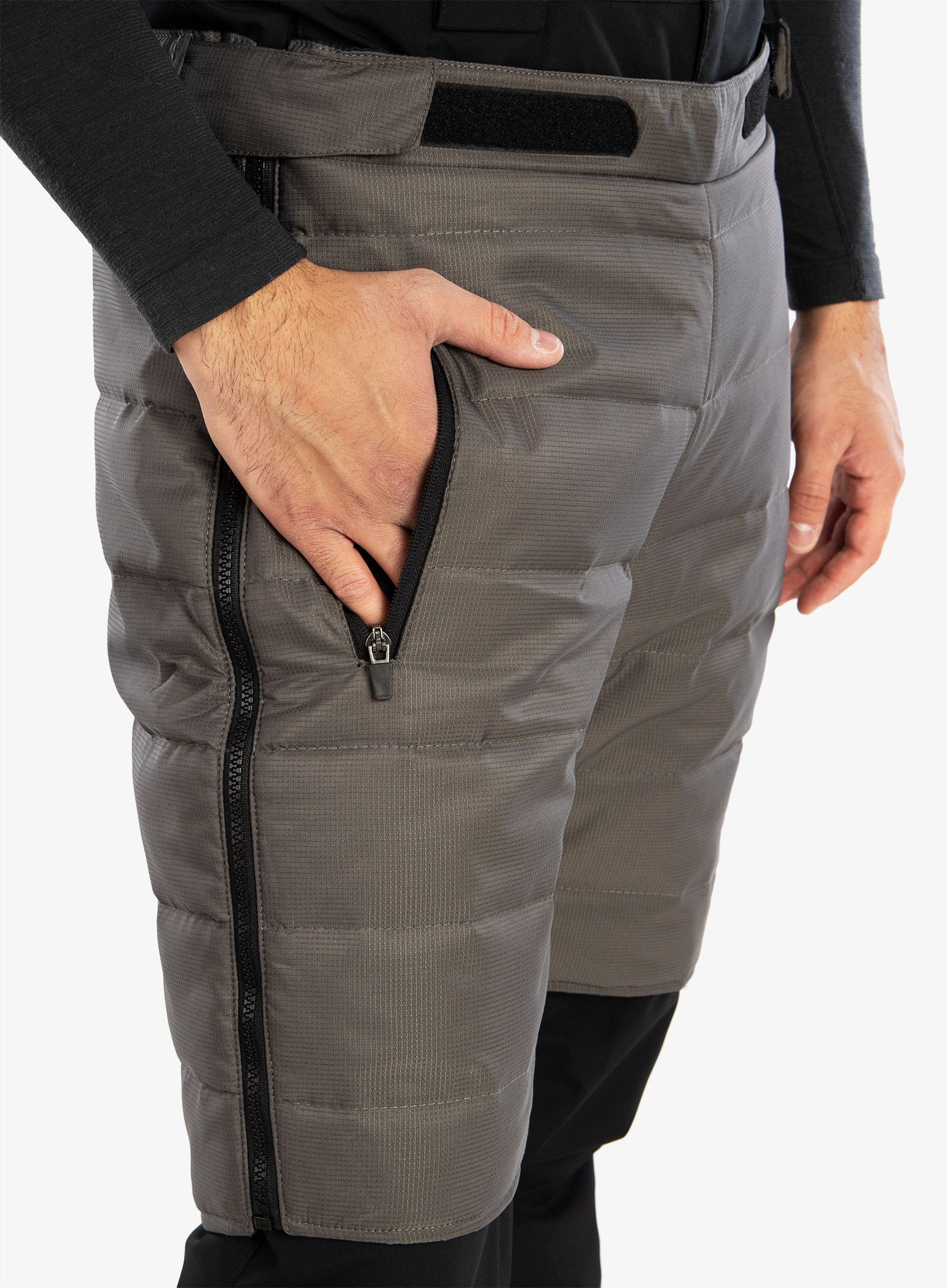 Zateplené kraťasy Majesty Heatshield Insulated Shorts - grey