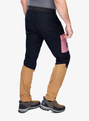 Turistické kalhoty Maloja Arblatsch - deep black multi