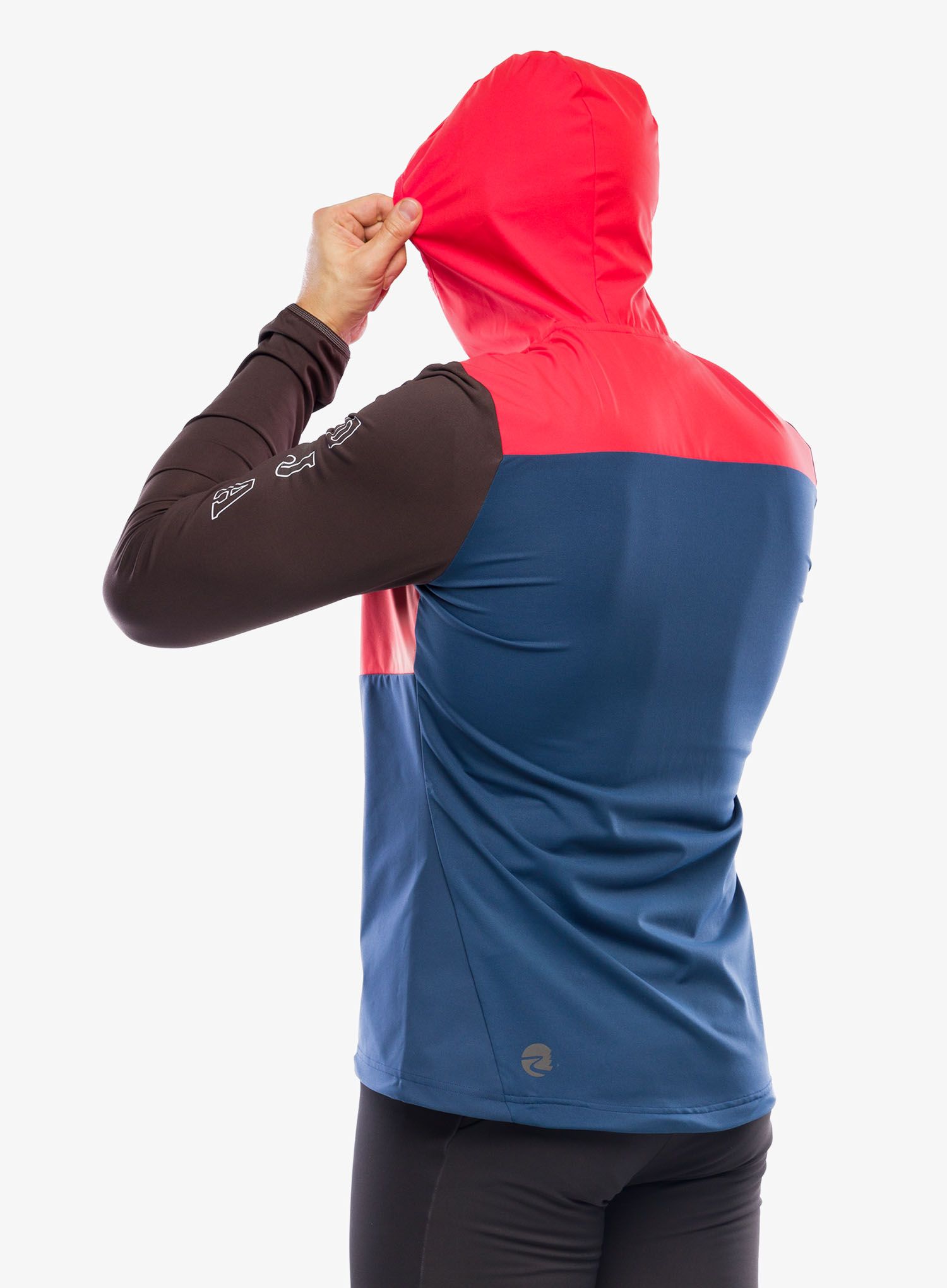 Softshellová bunda Maloja Beifuss - midnight multi