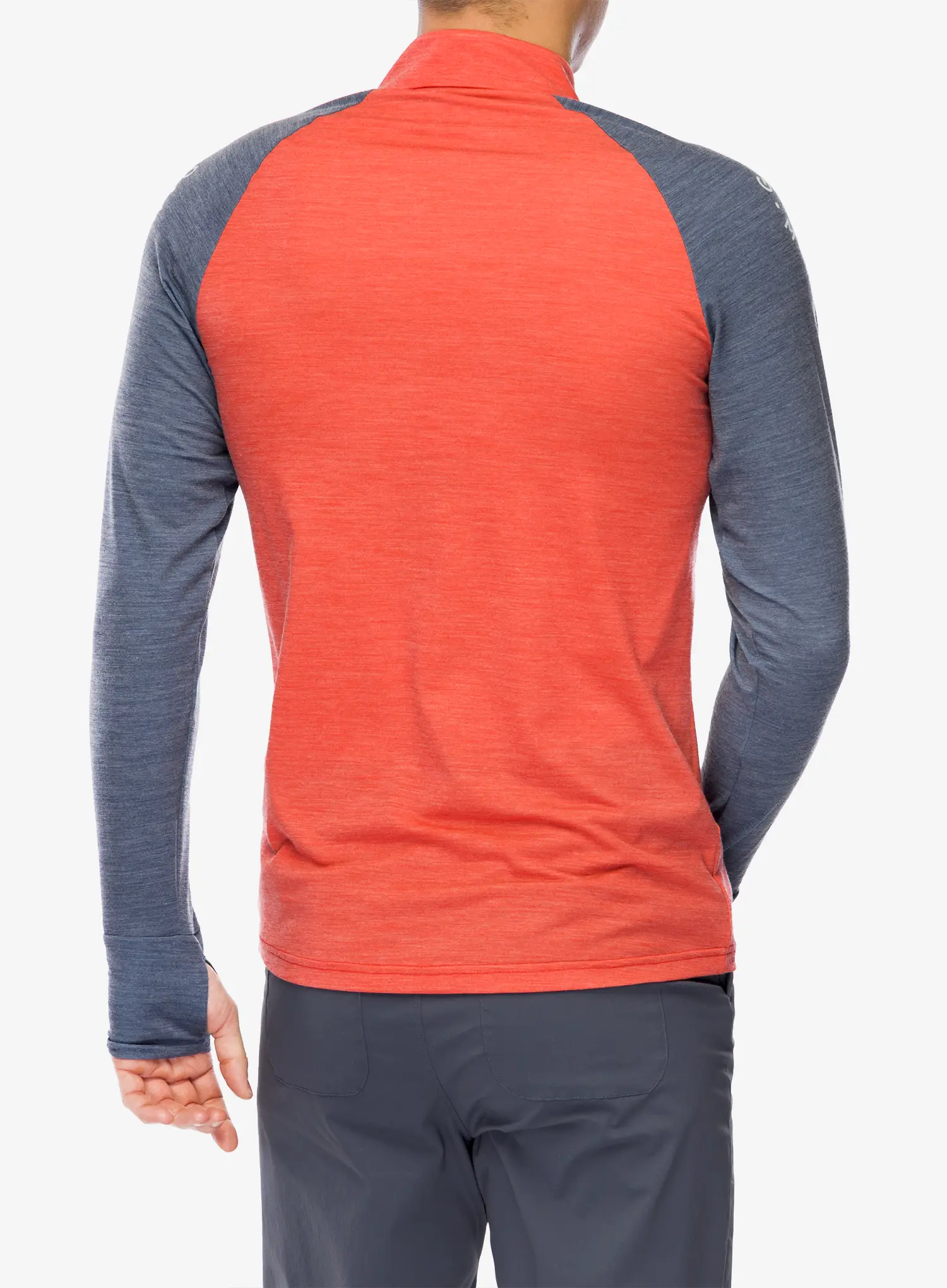 Mikina Maloja Bogone - fire red multi