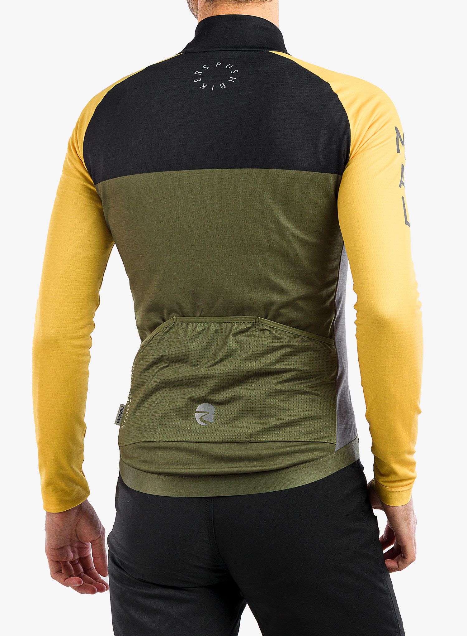 Cyklistická mikina Maloja Cagno - moss multi