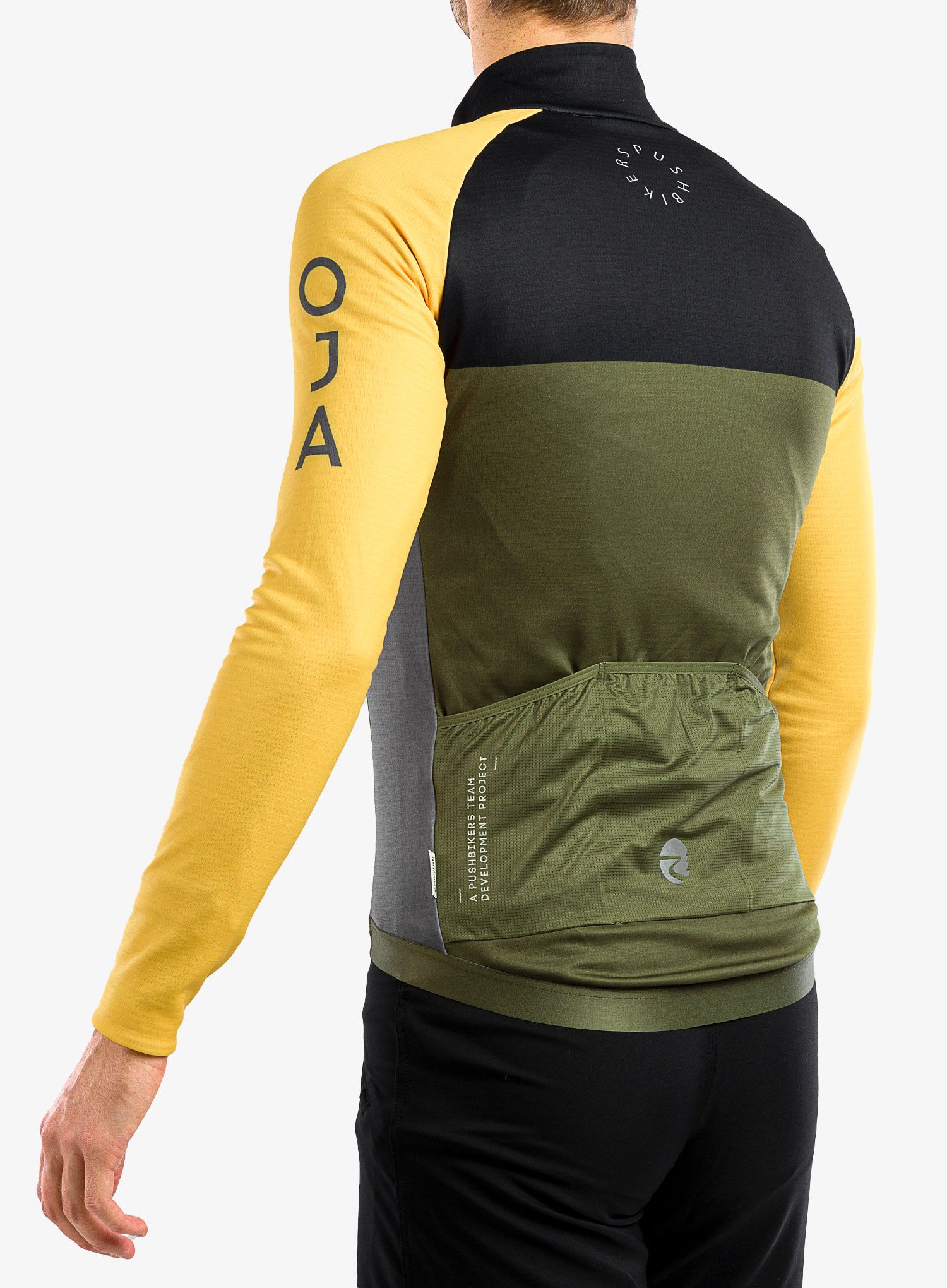 Cyklistická mikina Maloja Cagno - moss multi