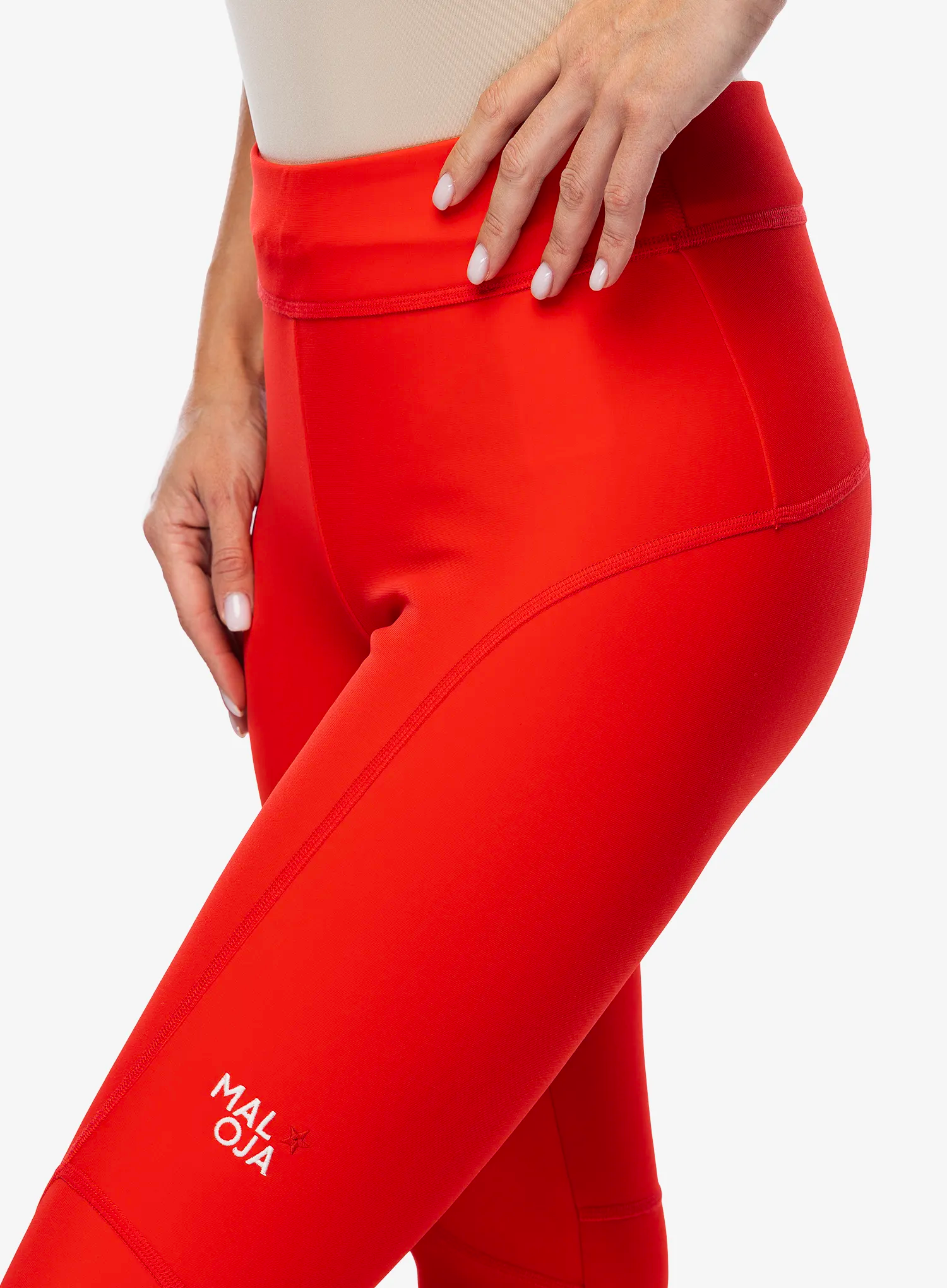 Dámské legíny Maloja Forcola - fire red