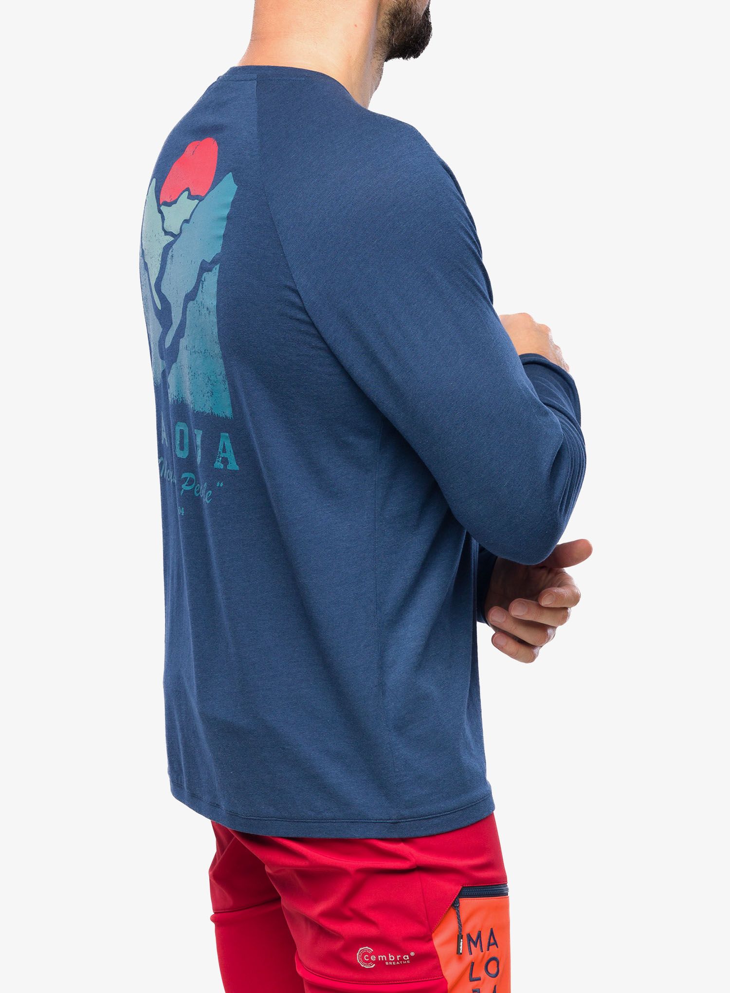 Longsleeve Maloja Frohn - midnight