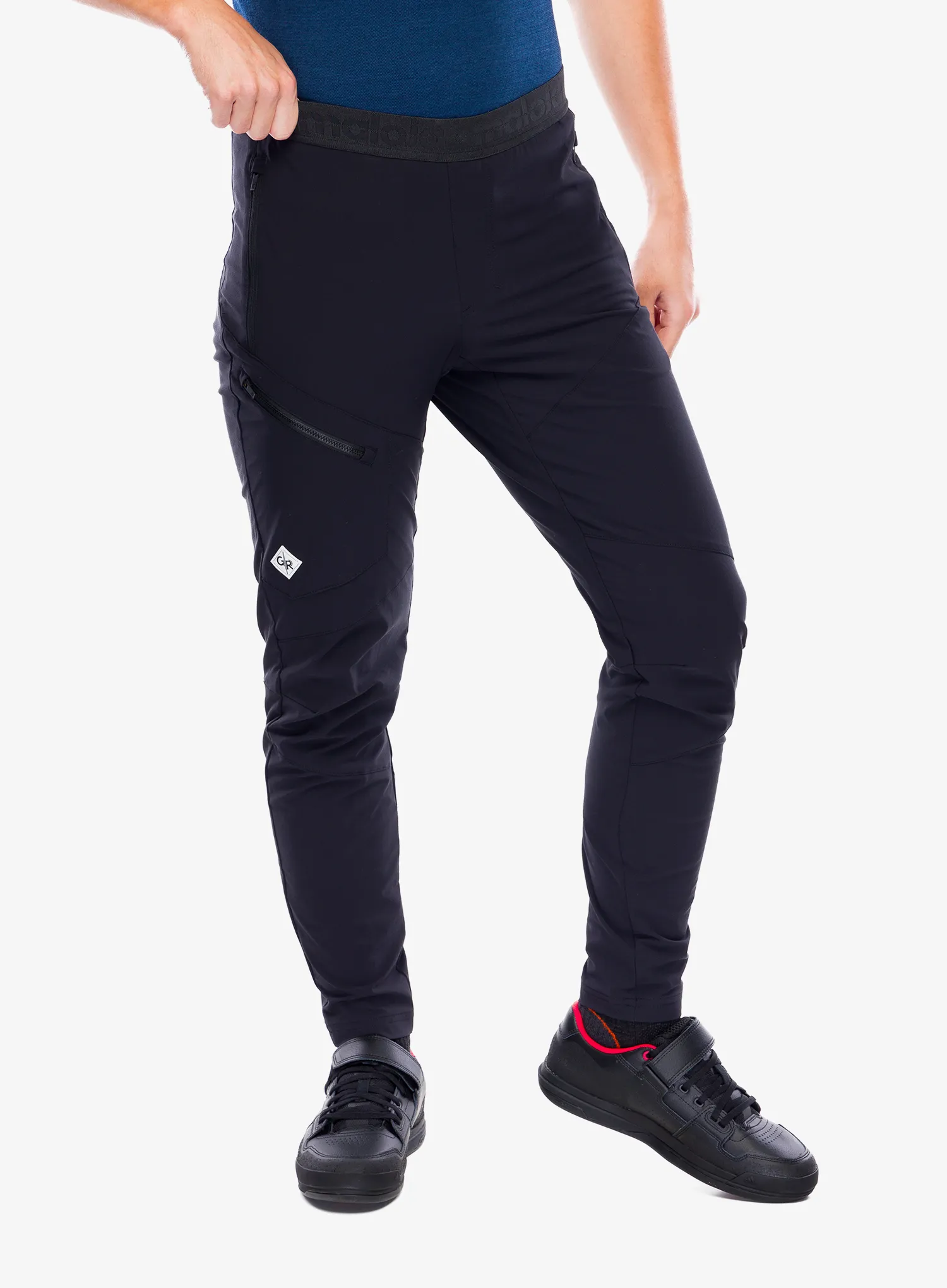 Kalhoty Maloja Gleno - deep black