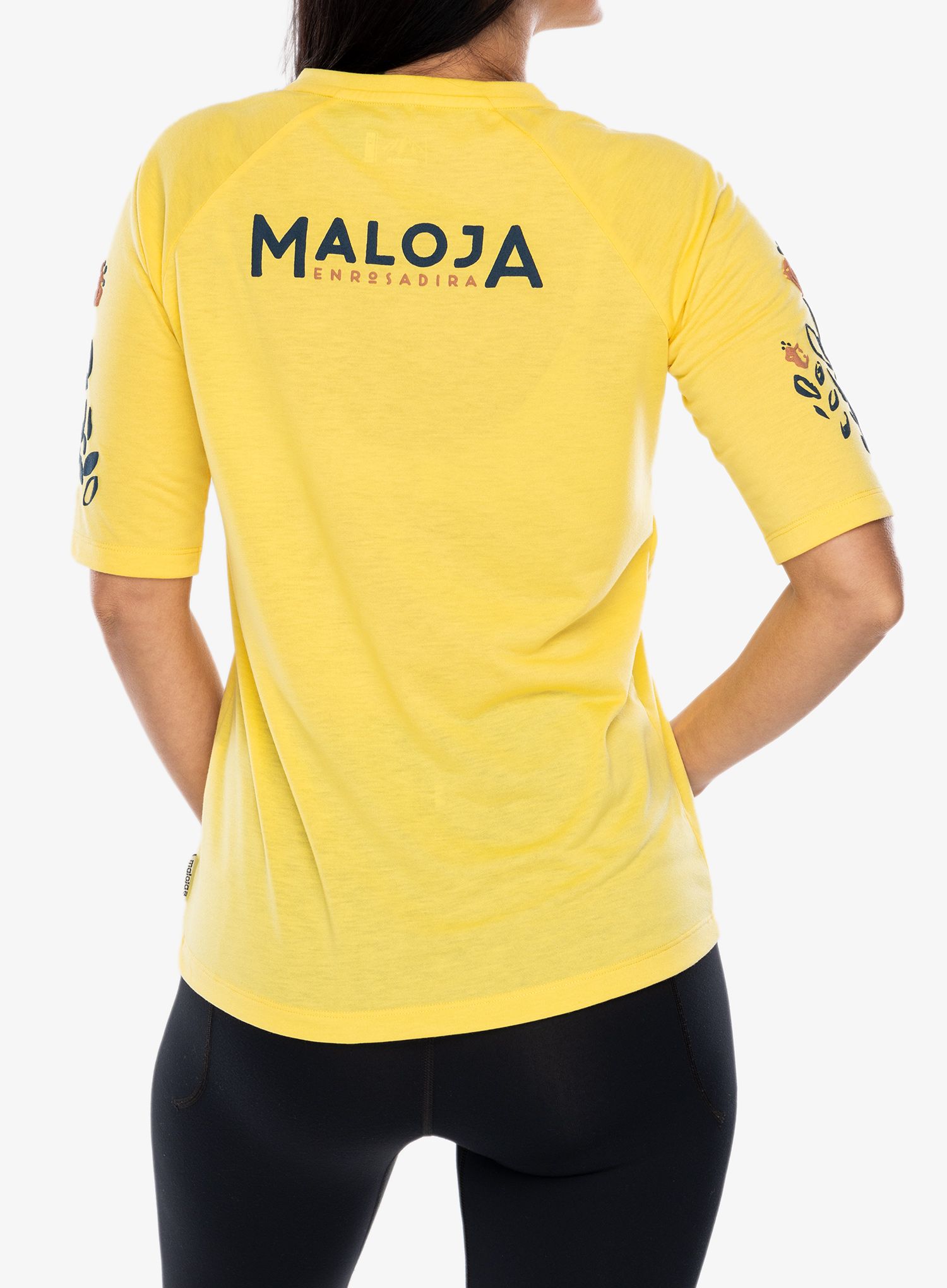 Dámské enduro tričko Maloja Holunder - sun