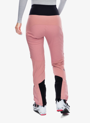 Softshellové kalhoty dámské Maloja Losegg - mauve