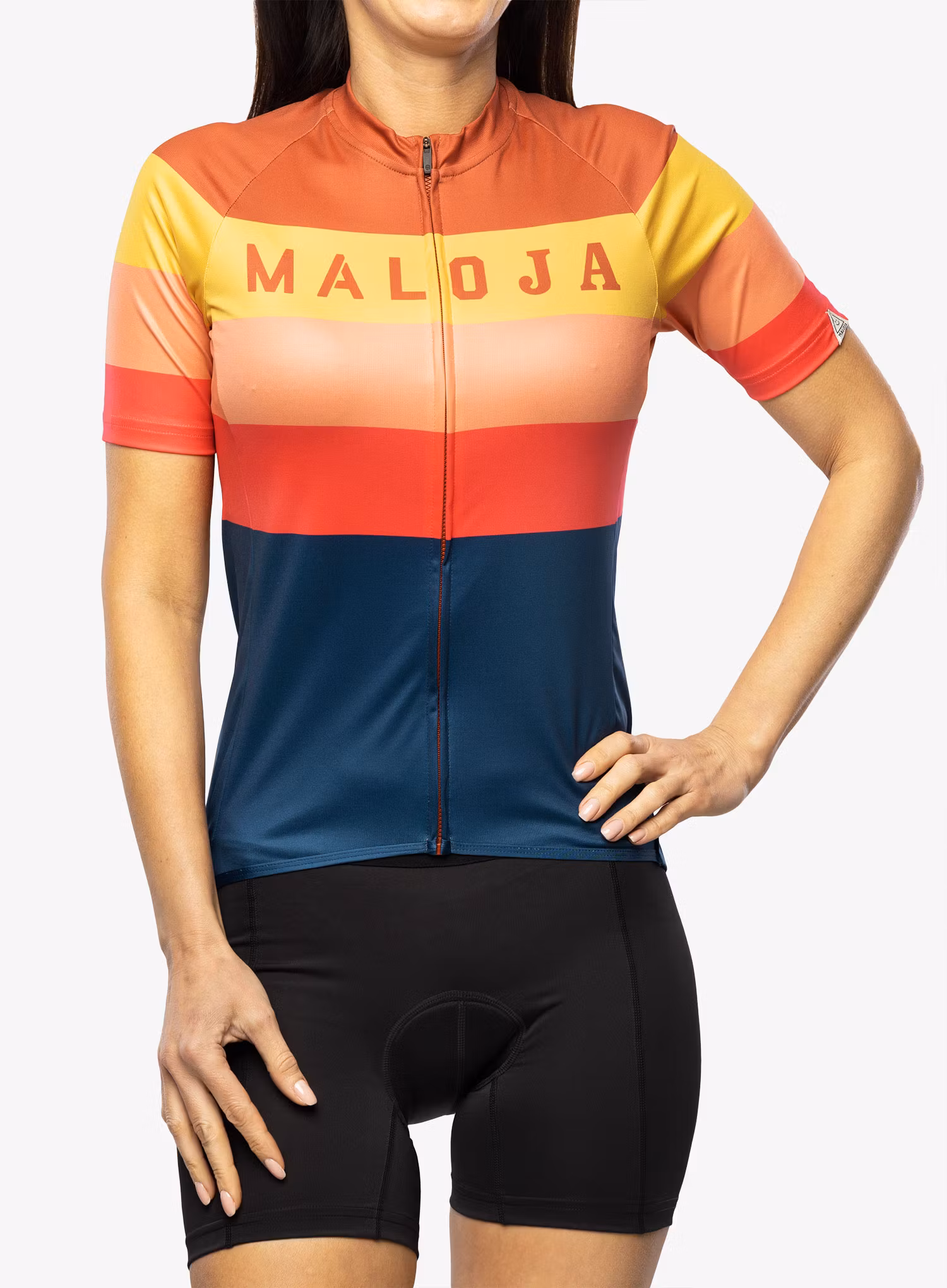 Cyklo triko dámské Maloja Madrisa - midnight multi