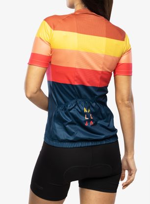 Cyklo triko dámské Maloja Madrisa - midnight multi