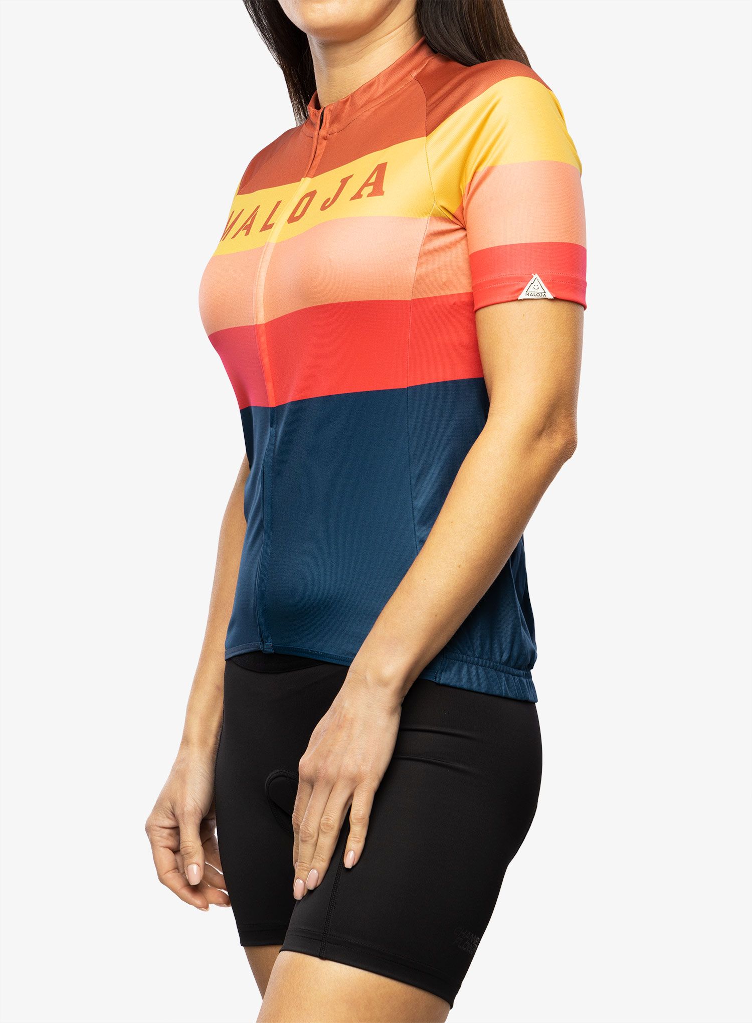 Cyklo triko dámské Maloja Madrisa - midnight multi