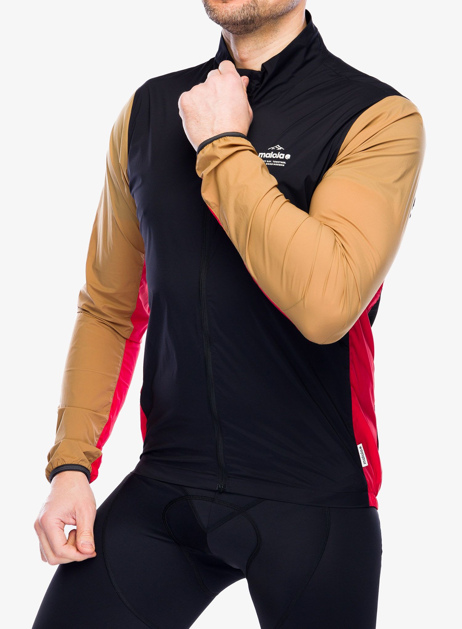 Bunda na kolo Maloja MaxM. Jacket - deep black multi