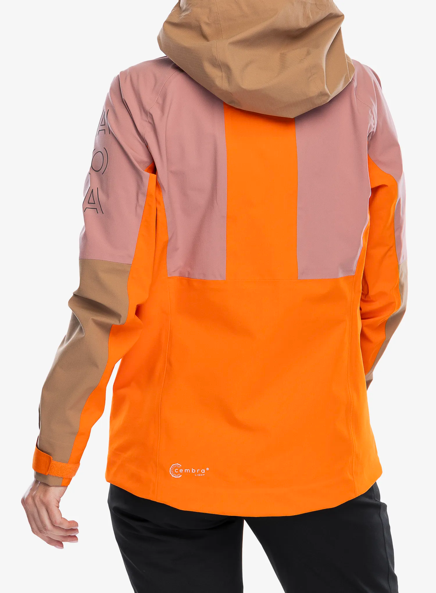 Dámská bunda na hory Maloja Mutmalspitze - orange sun multi