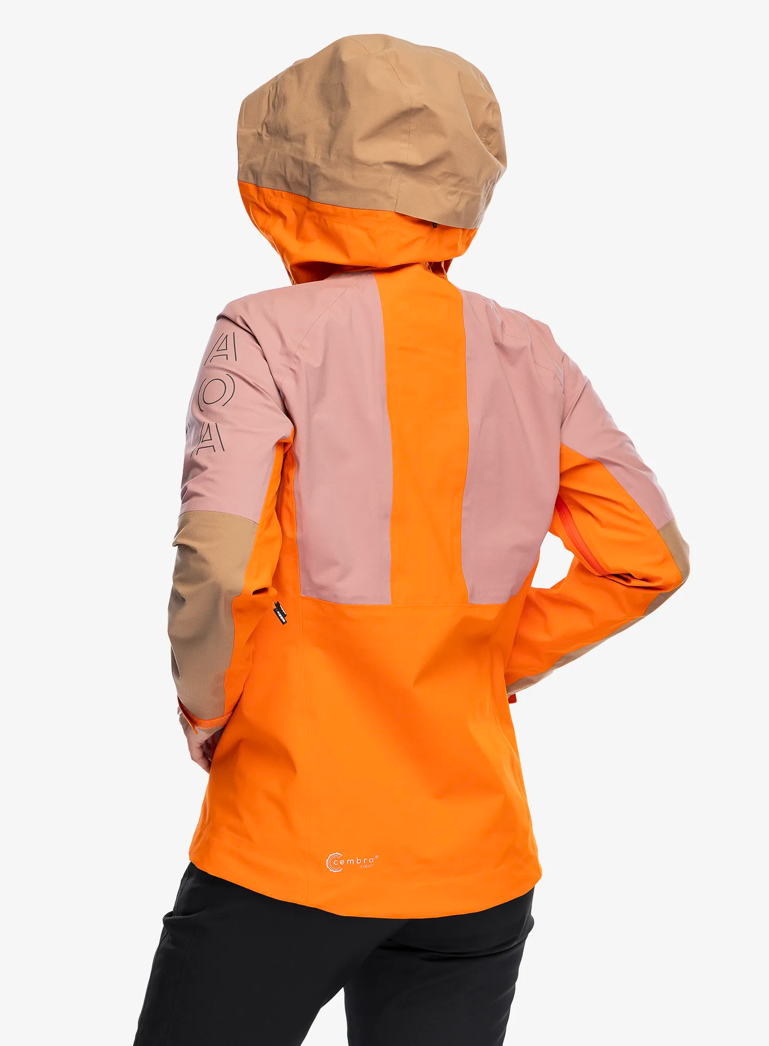 Dámská bunda na hory Maloja Mutmalspitze - orange sun multi