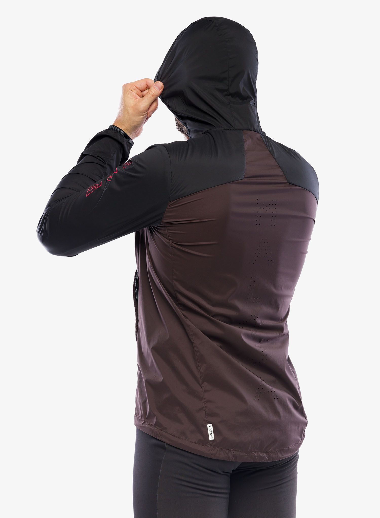 Větrovka Maloja Pars - chocolate multi