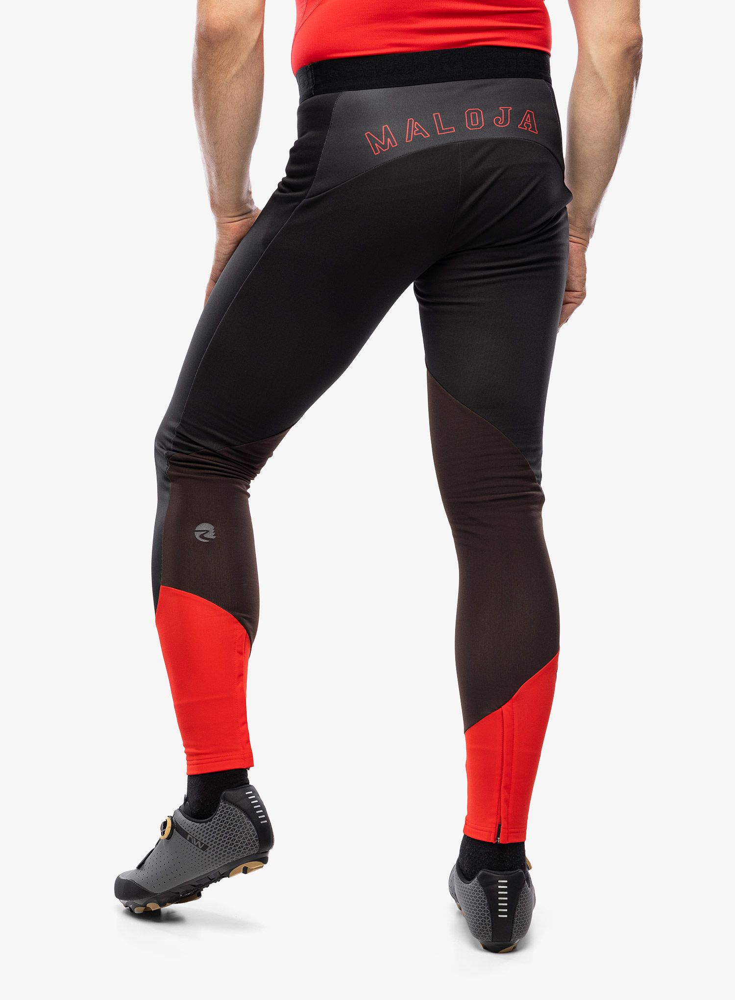 Tréninkové legíny Maloja Piglon - fire red multi