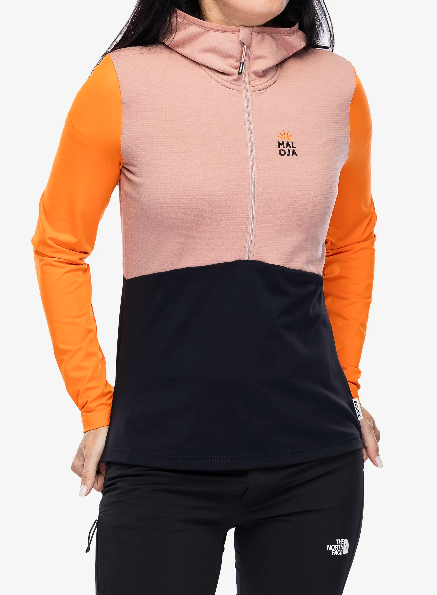 Dámská mikina Maloja Schio - mauve multi