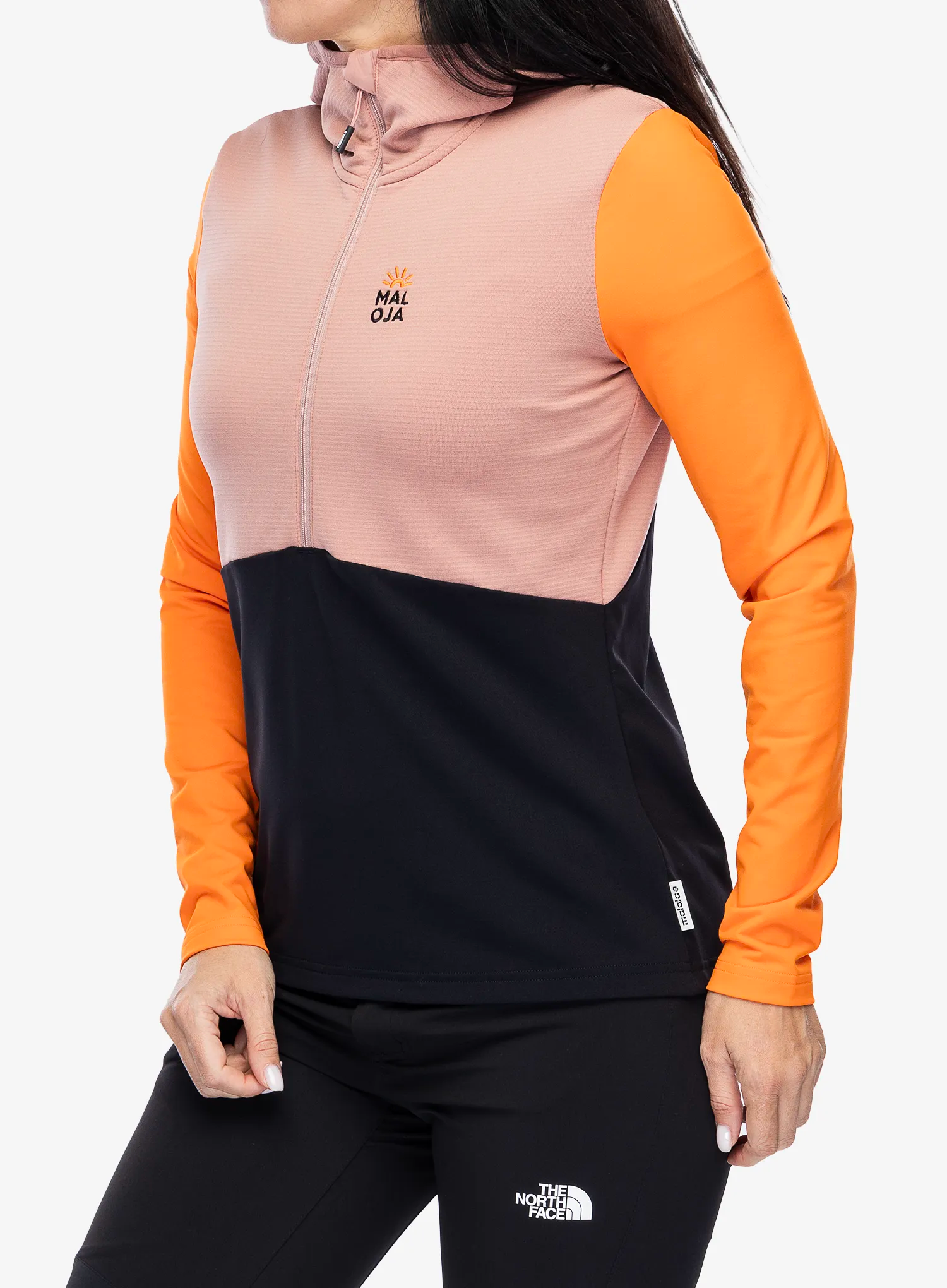 Dámská mikina Maloja Schio - mauve multi
