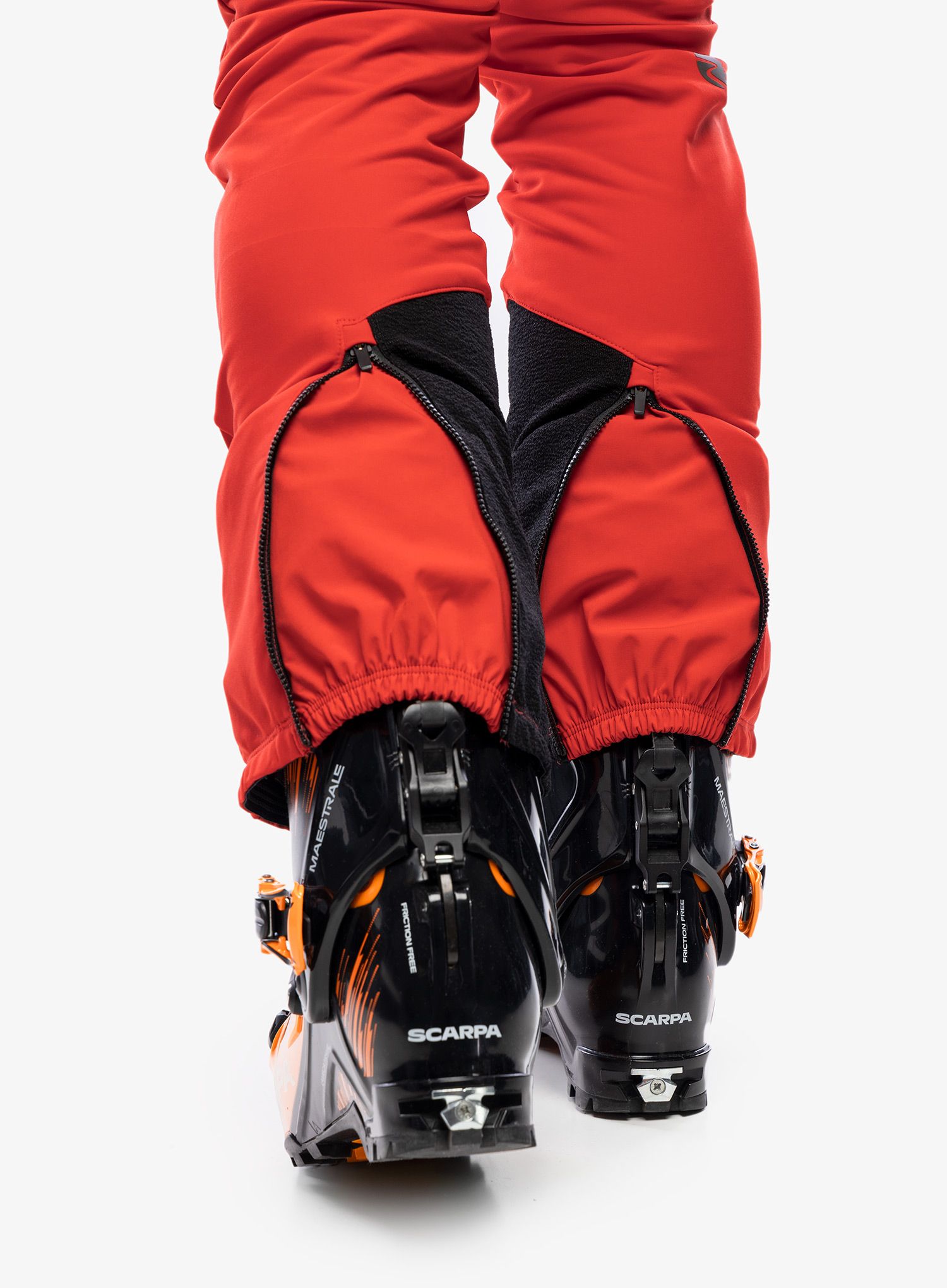Softshell kalhoty Maloja Schneefink - fire red