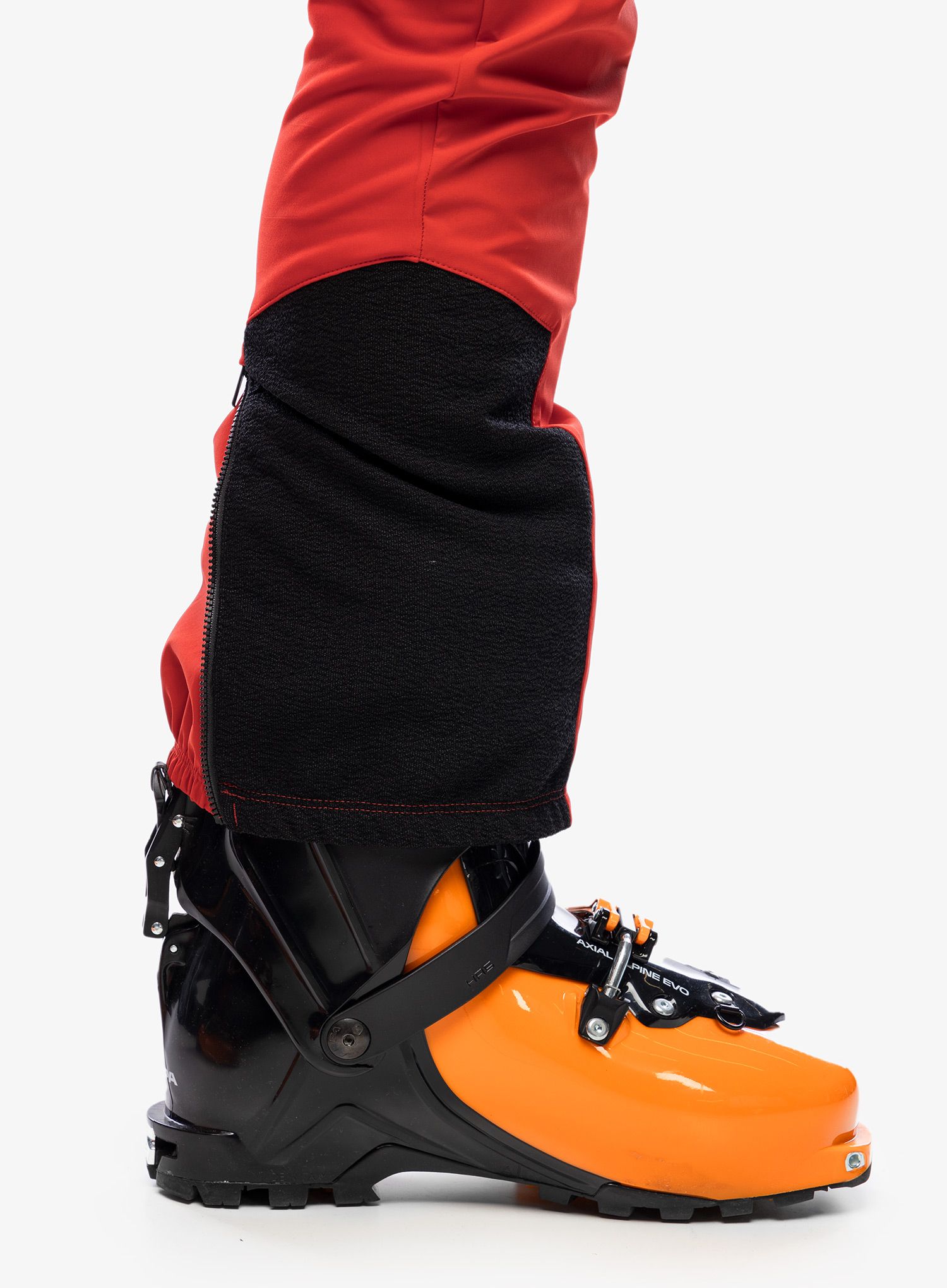 Softshell kalhoty Maloja Schneefink - fire red