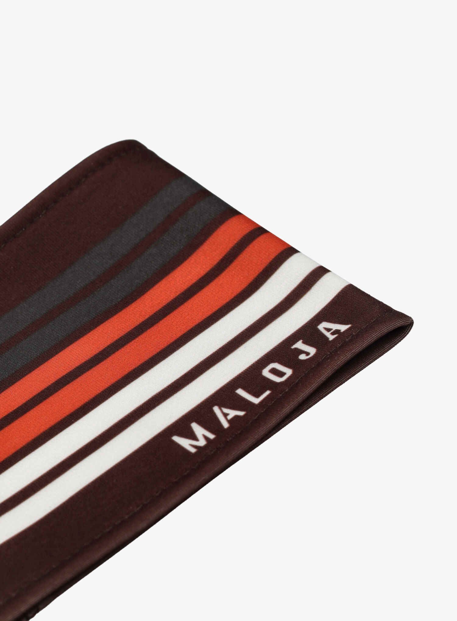 Sportovní čelenka na hlavu Maloja Schoberstein - chocolate multi