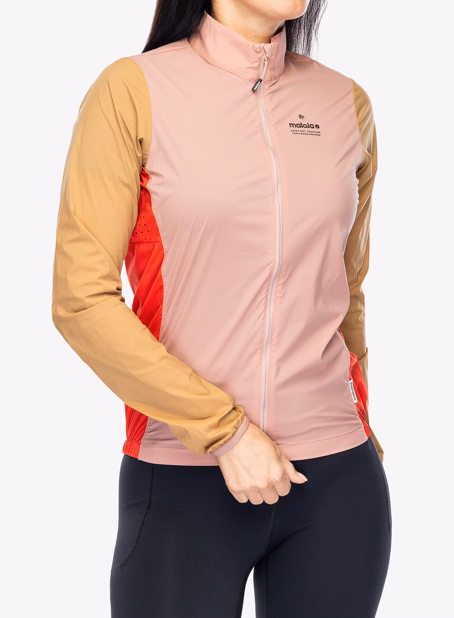 Bunda na kolo dámská Maloja Seis Jacket - mauve multi