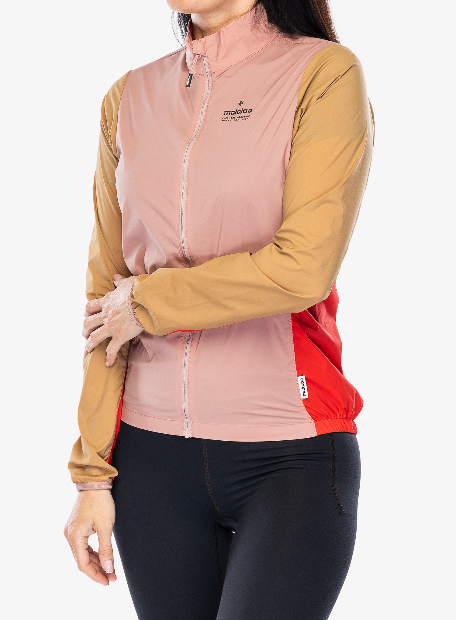 Bunda na kolo dámská Maloja Seis Jacket - mauve multi