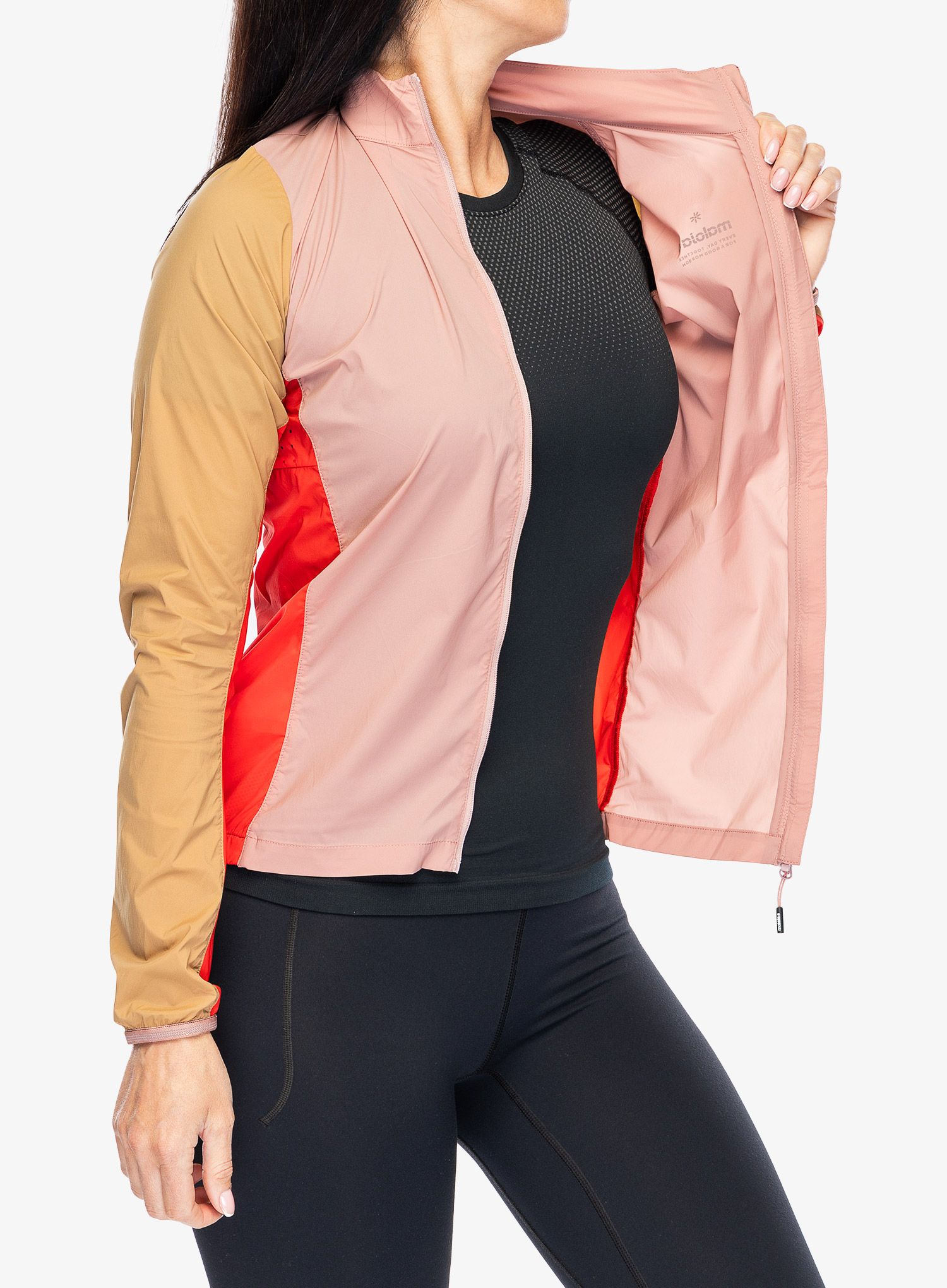 Bunda na kolo dámská Maloja Seis Jacket - mauve multi