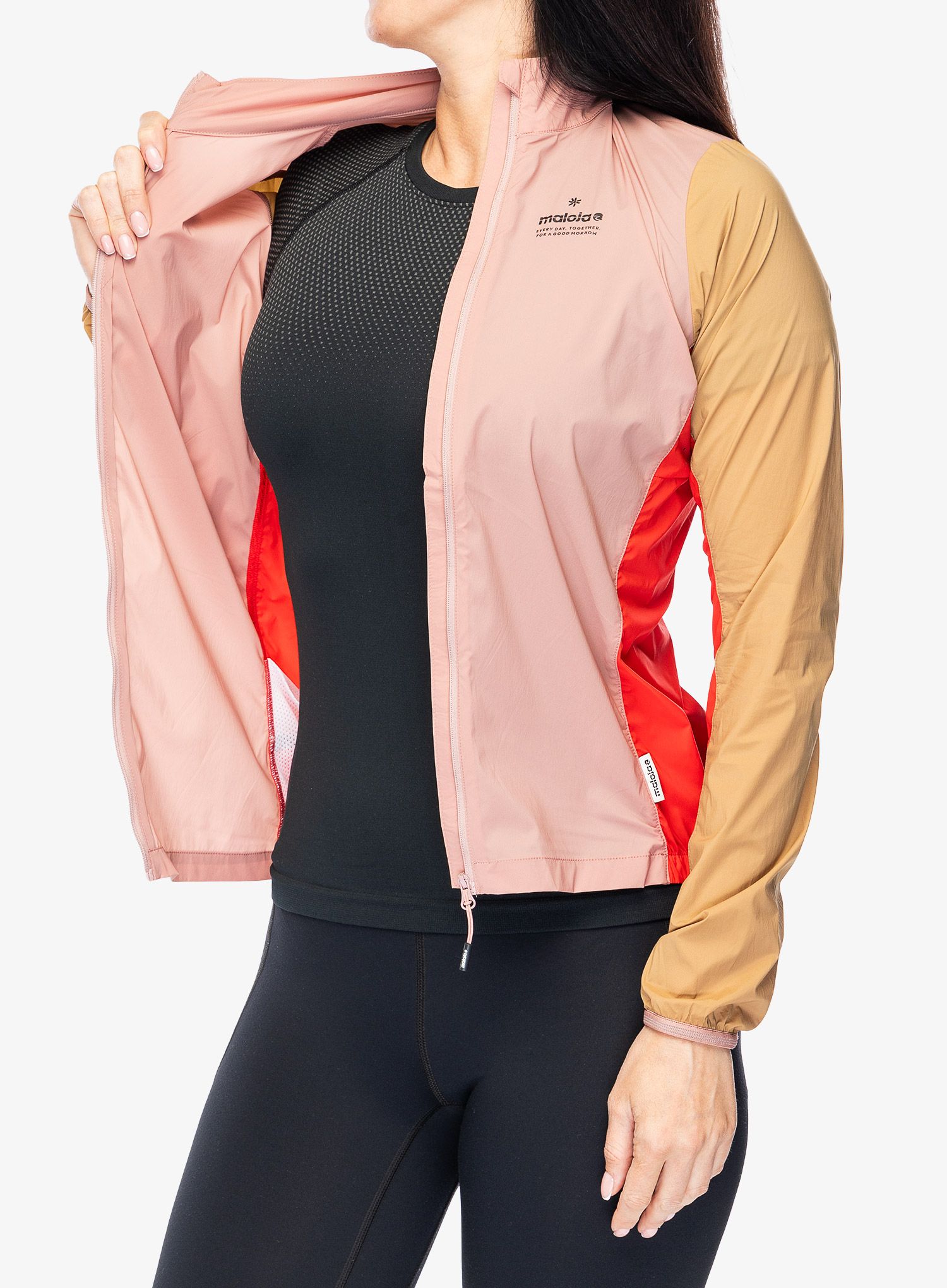 Bunda na kolo dámská Maloja Seis Jacket - mauve multi