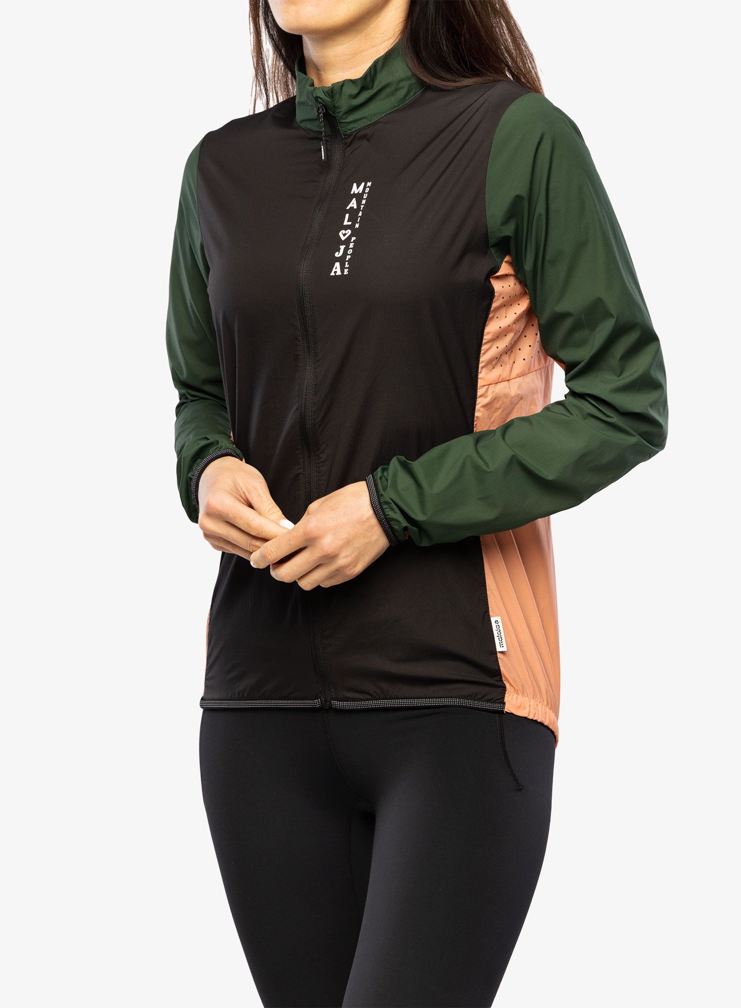 Bunda na kolo dámská Maloja Seis Jacket - moonless multi