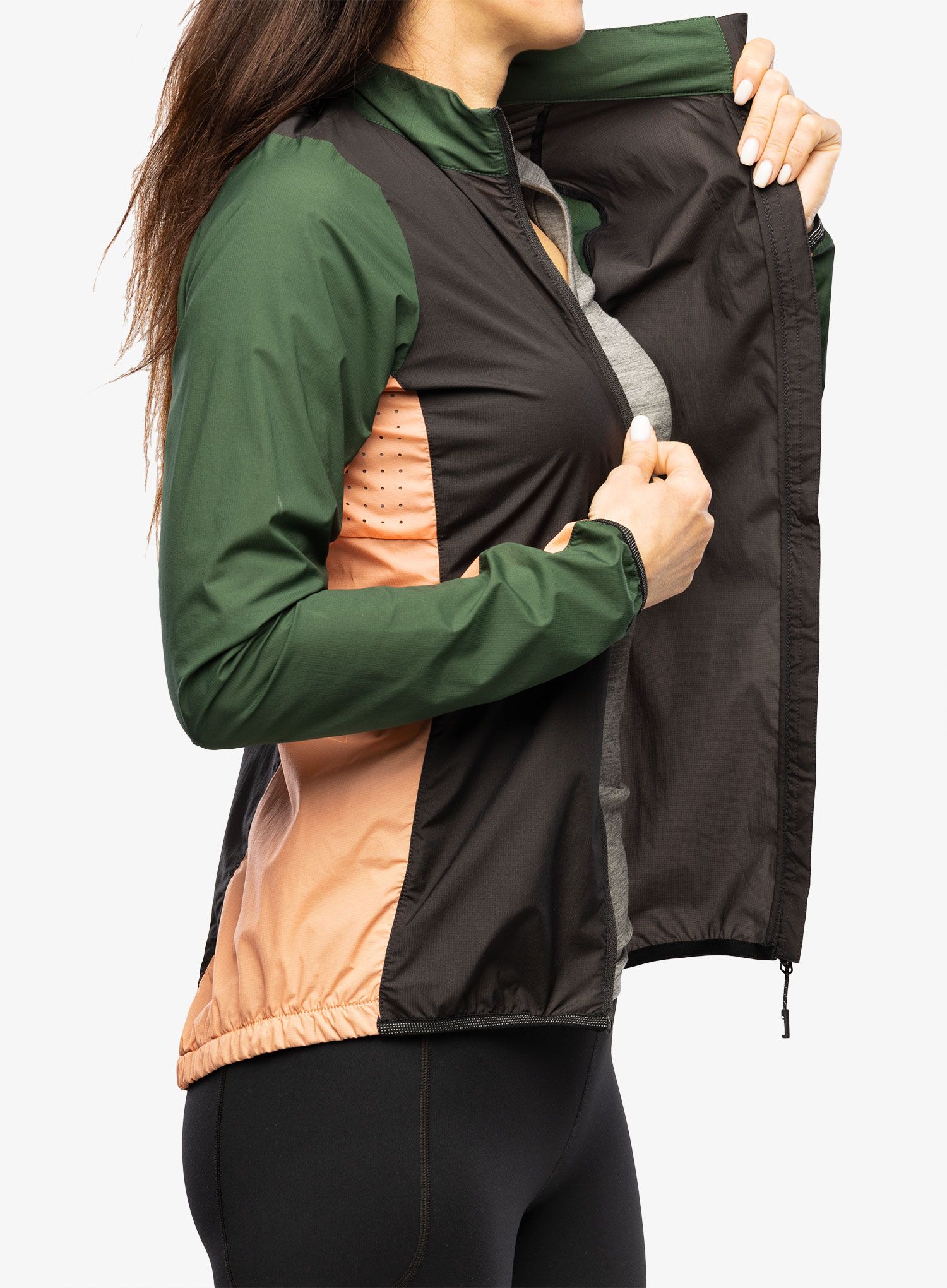 Bunda na kolo dámská Maloja Seis Jacket - moonless multi