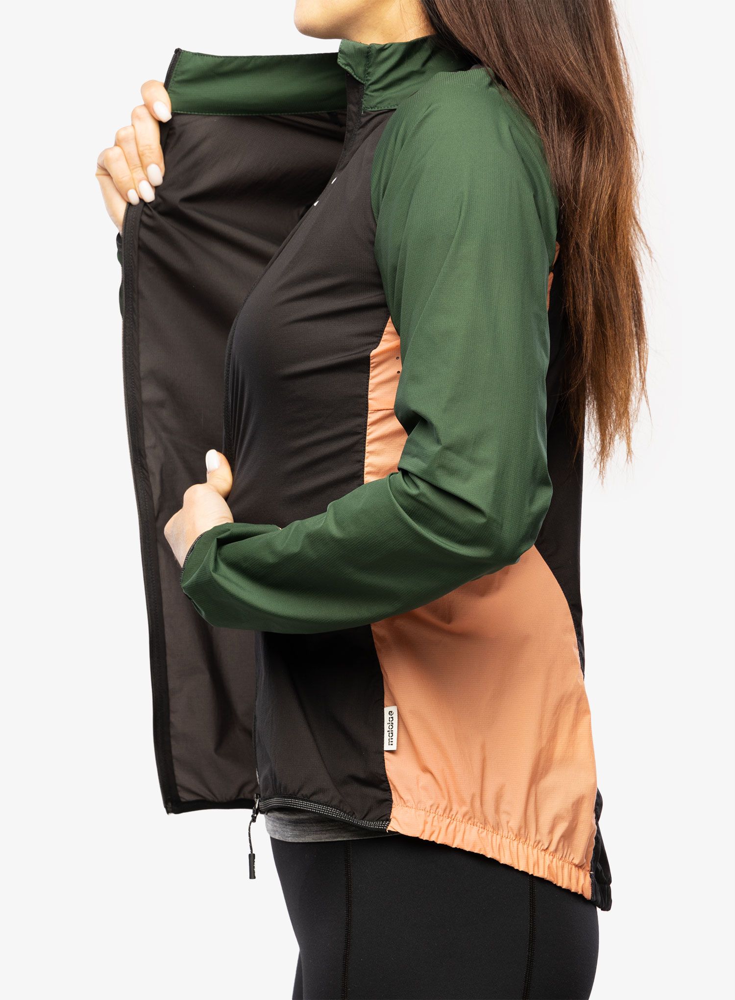 Bunda na kolo dámská Maloja Seis Jacket - moonless multi