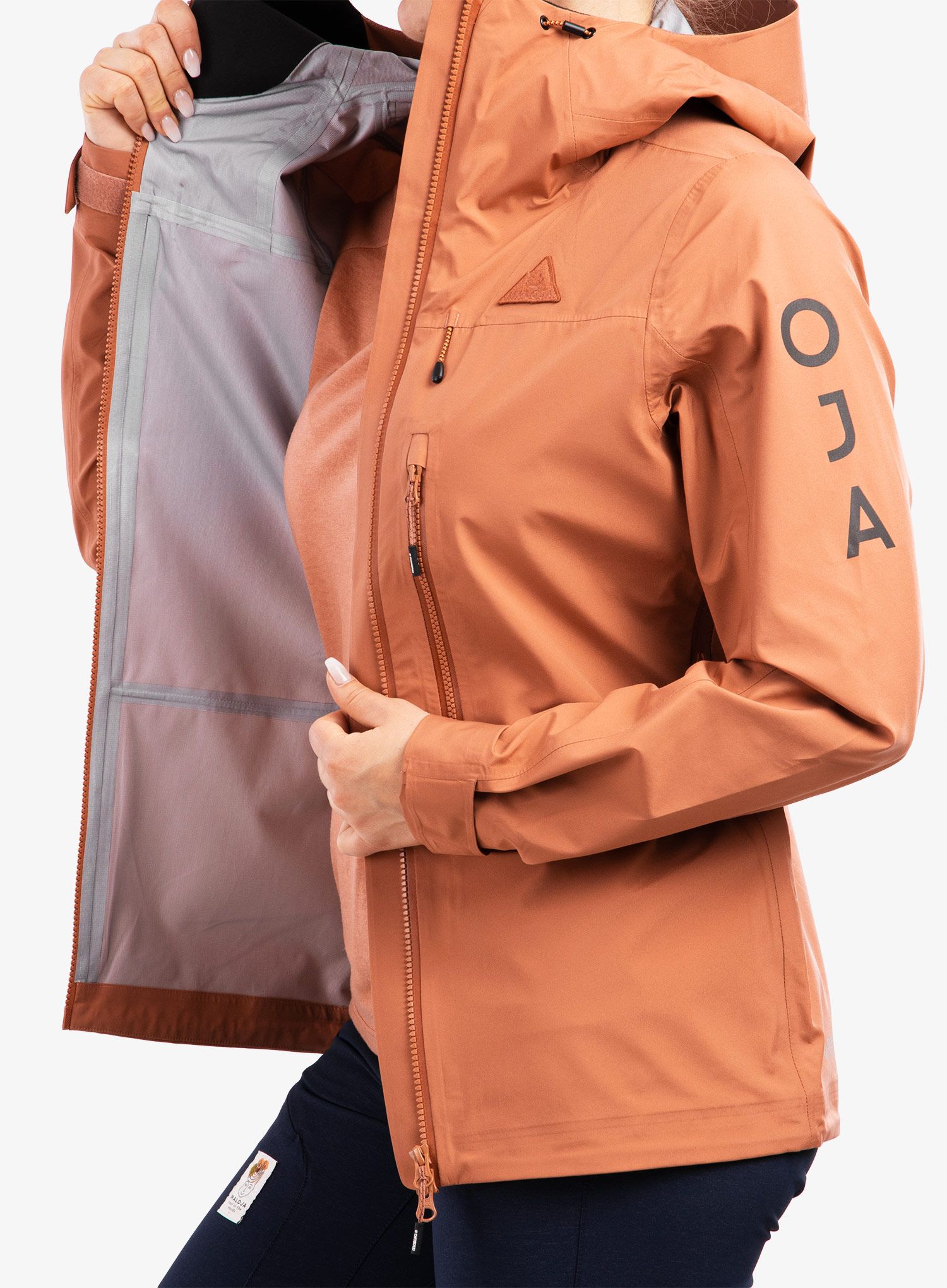 Dámská cyklistická bunda Maloja Stufels - rosewood