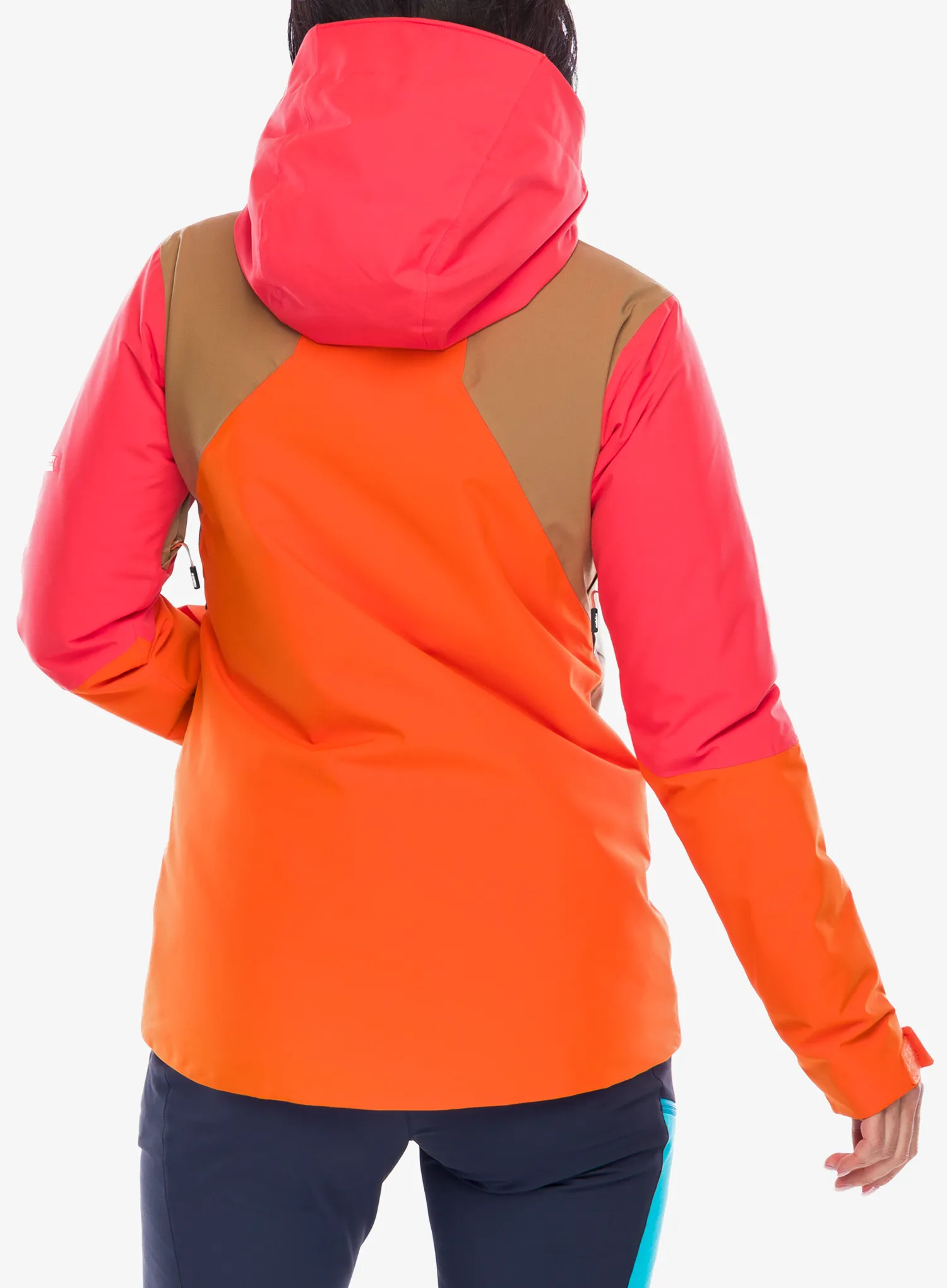 Dámská lyžařská bunda Maloja Tosc - orange sun
