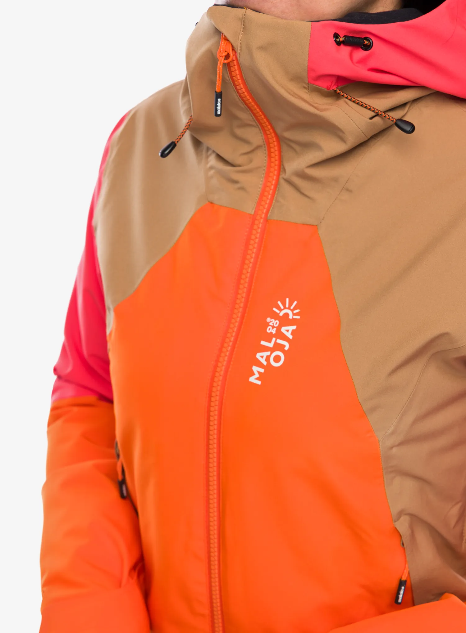 Dámská lyžařská bunda Maloja Tosc - orange sun