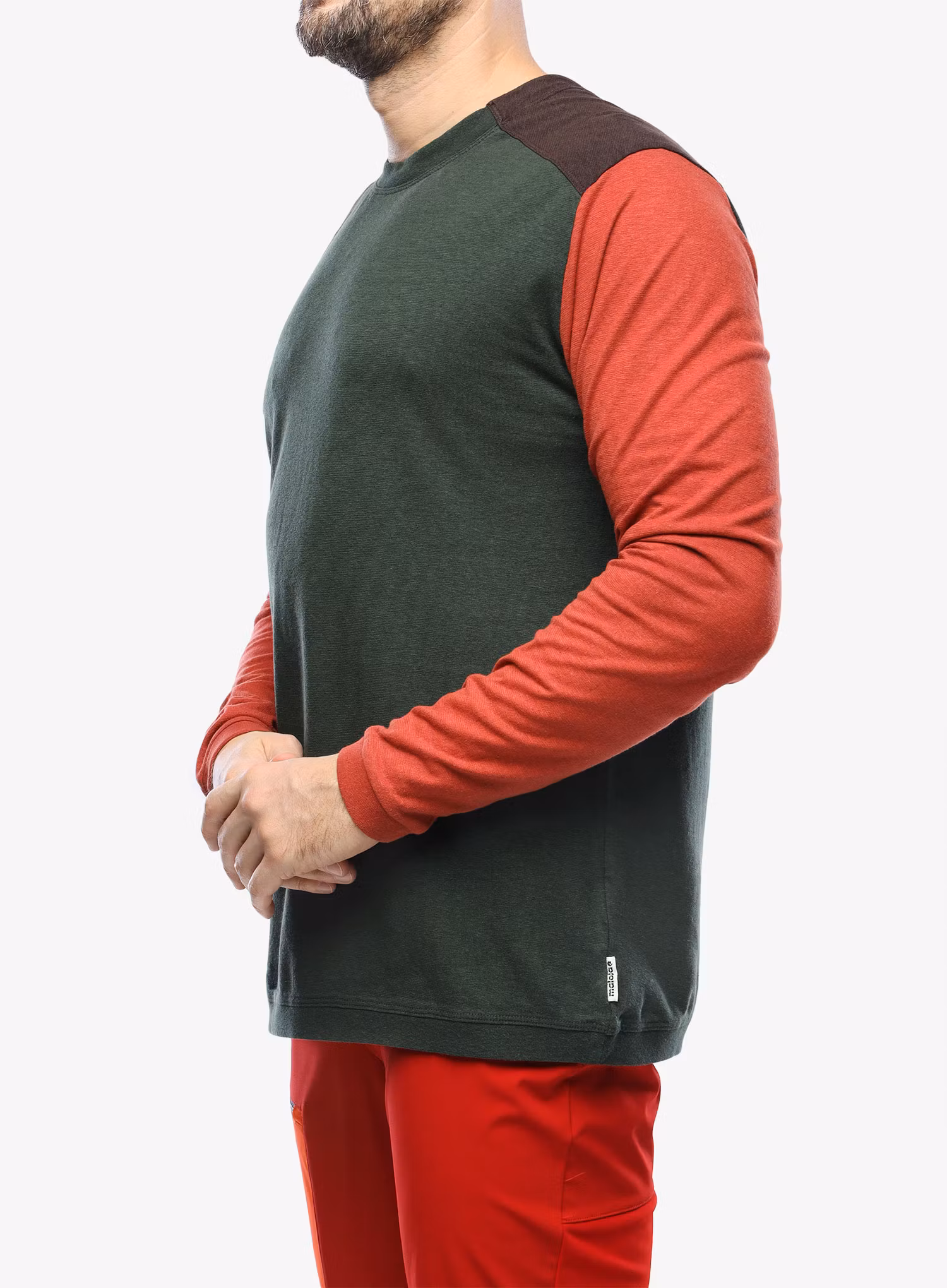 Longsleeve Maloja Wenten - deep forest multi