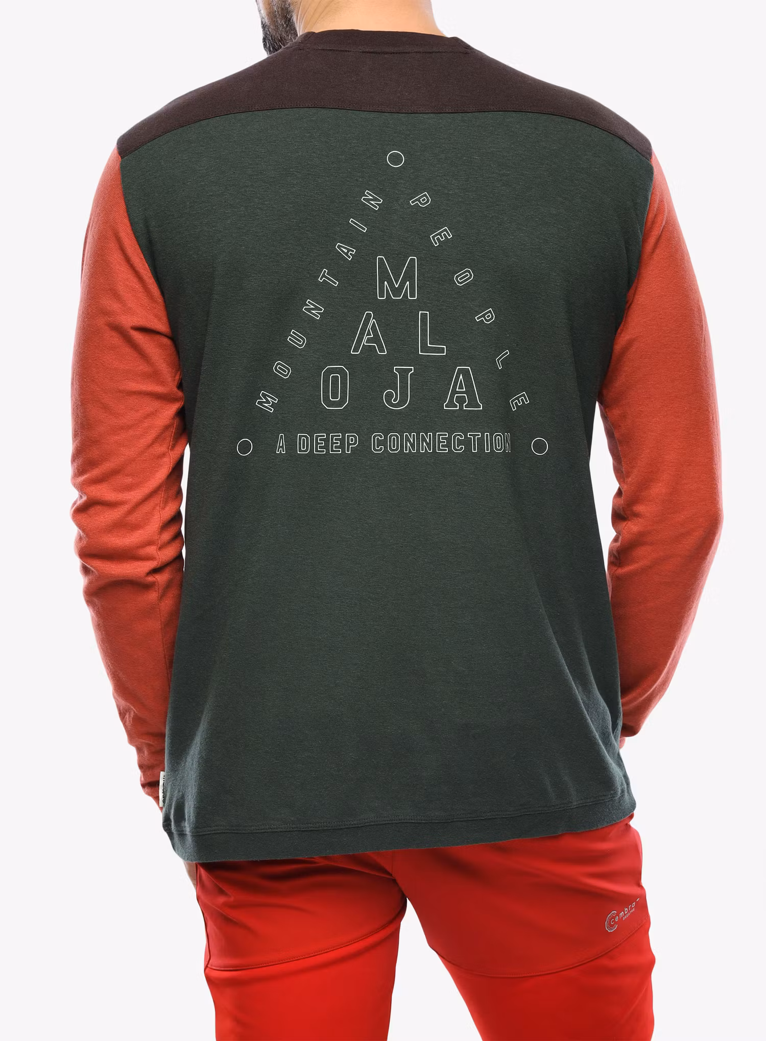 Longsleeve Maloja Wenten - deep forest multi