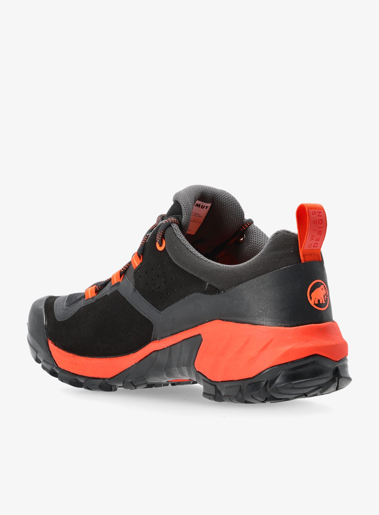 Trekové boty Mammut Sapuen Low GTX - black/hot red