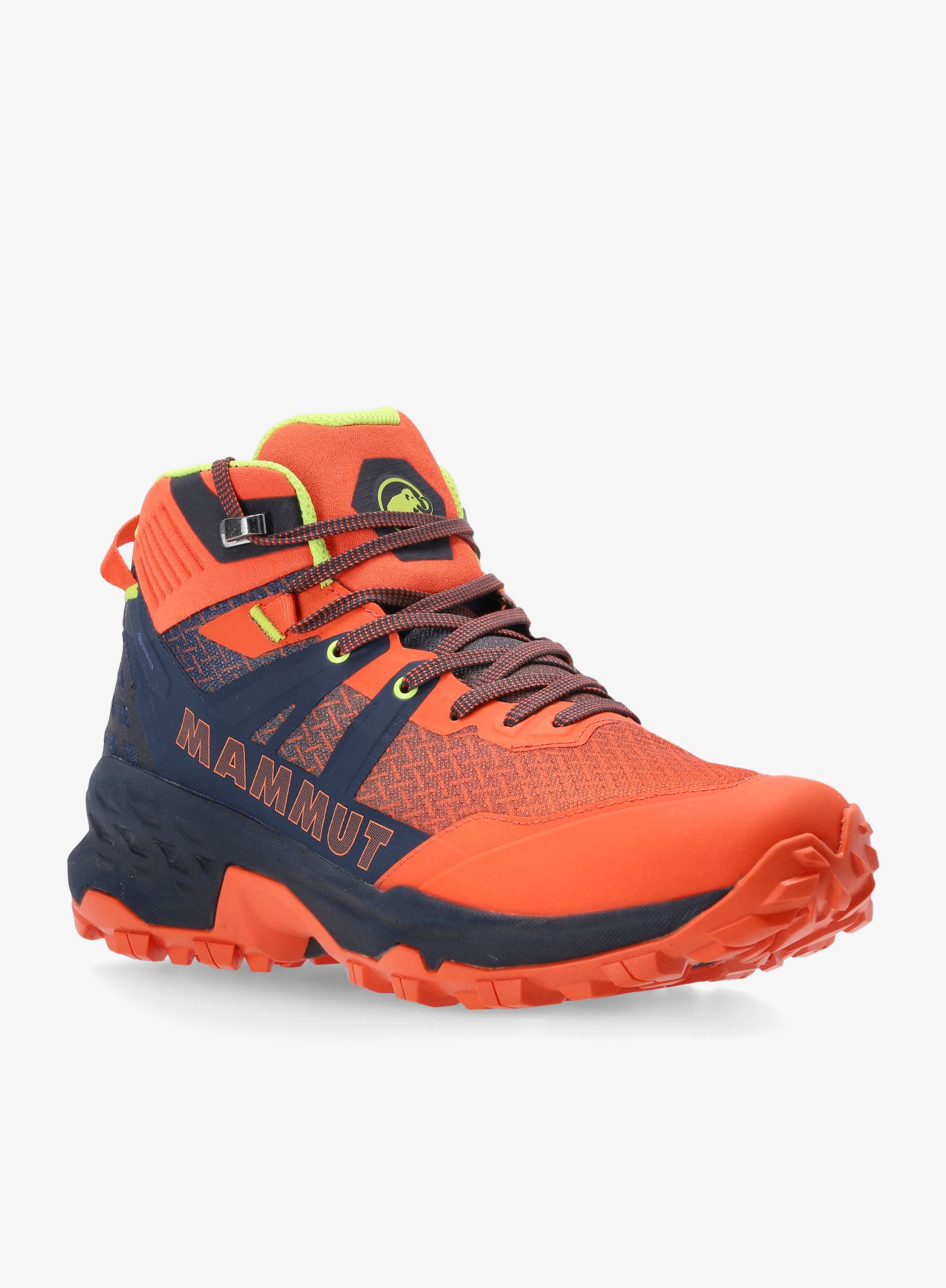 Turistické boty pánské Mammut Sertig II Mid GTX - hot red/marine