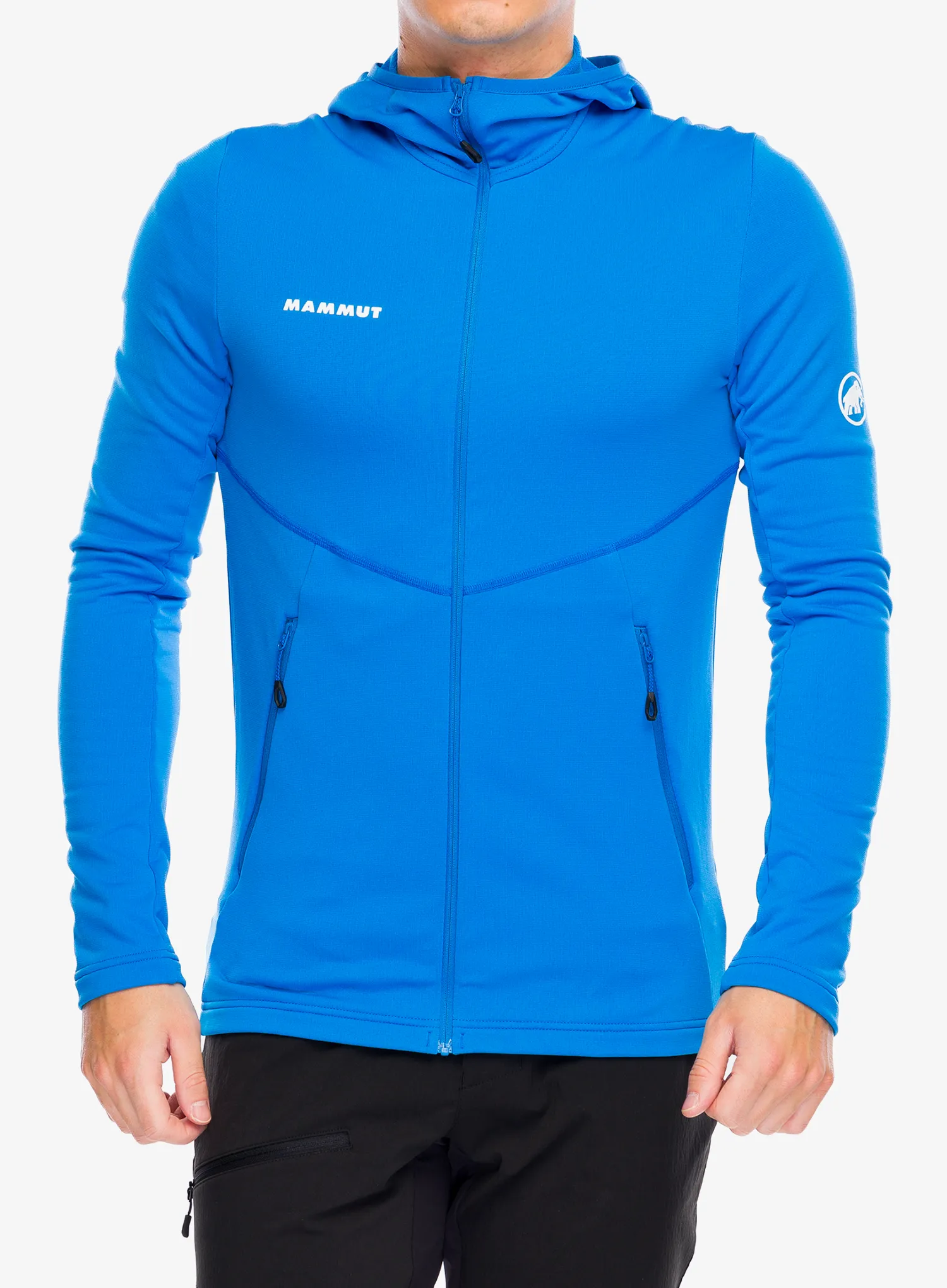Mikina s kapucí Mammut Aconcagua Light ML Hooded Jacket - glacier blue