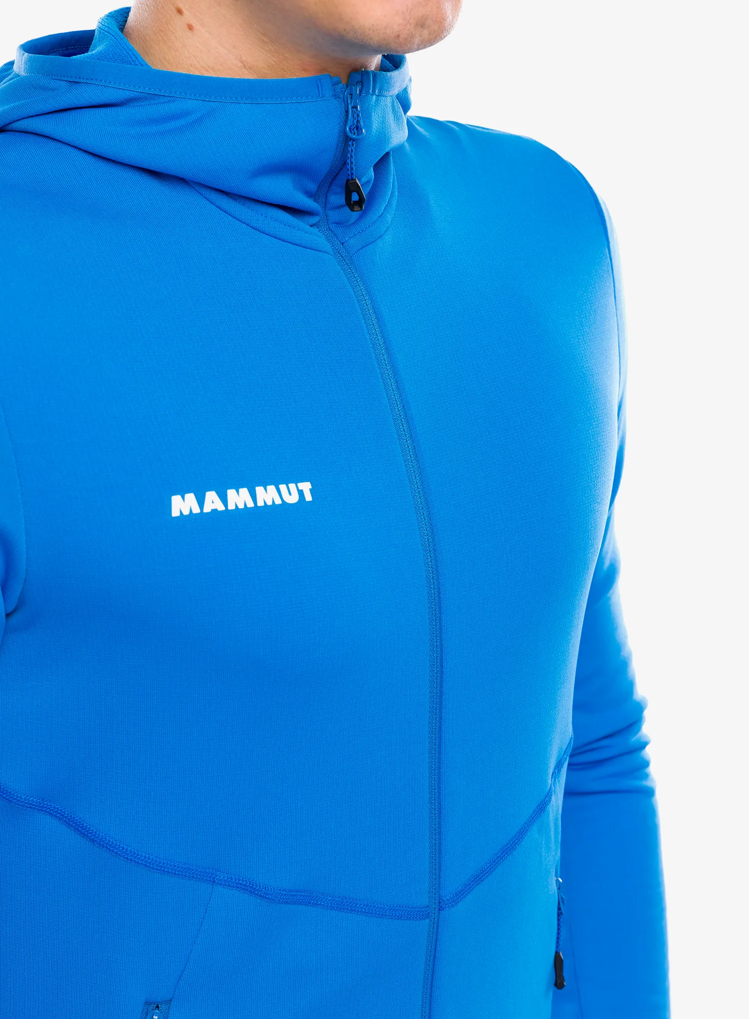 Mikina s kapucí Mammut Aconcagua Light ML Hooded Jacket - glacier blue