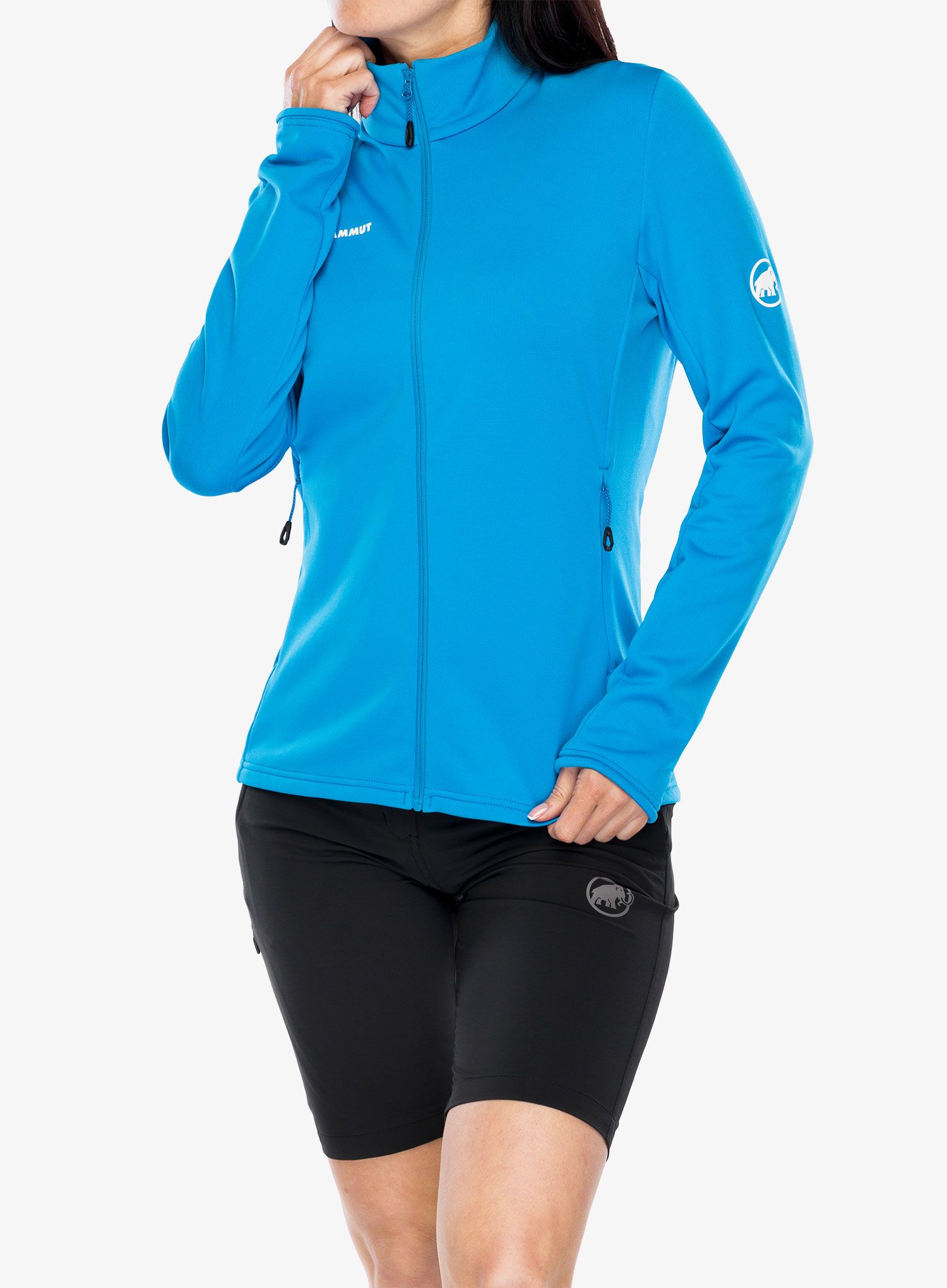 Dámská mikina se zipem Mammut Aconcagua Light ML Jacket - glacier blue