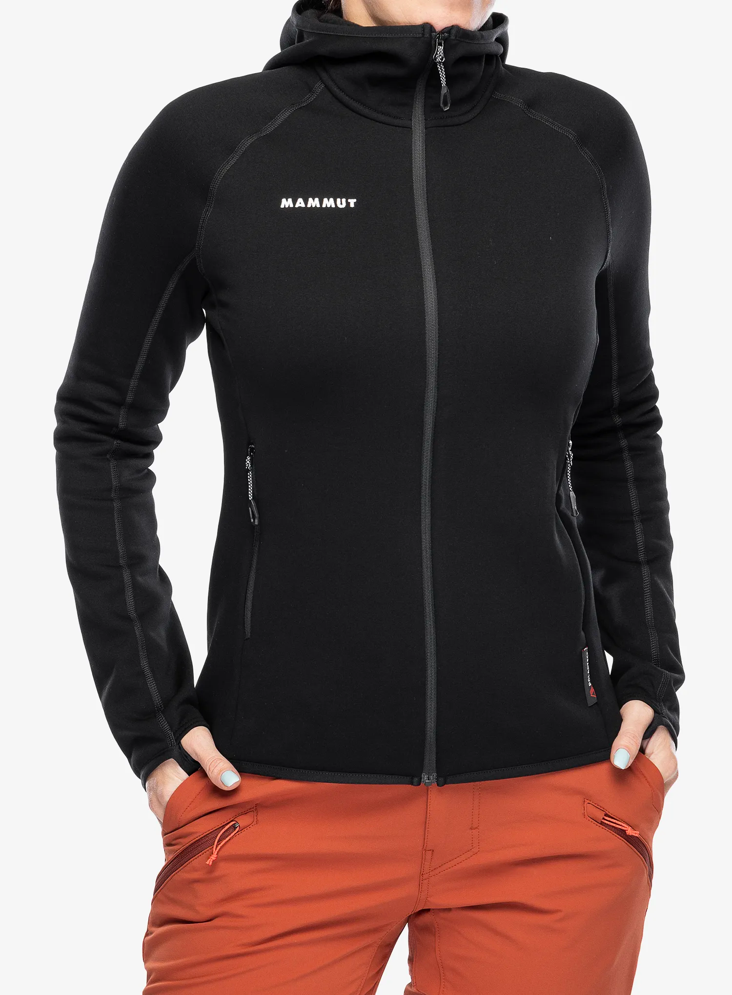 Outdoor mikina dámská Mammut Aconcagua ML Hooded Jacket - black